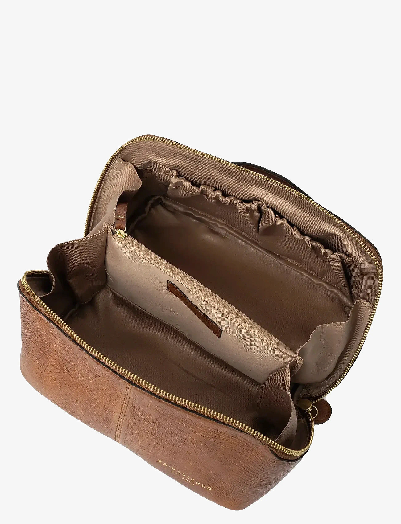RE:DESIGNED EST 2003 - Halima Small - makeup bags - walnut/gold - 3