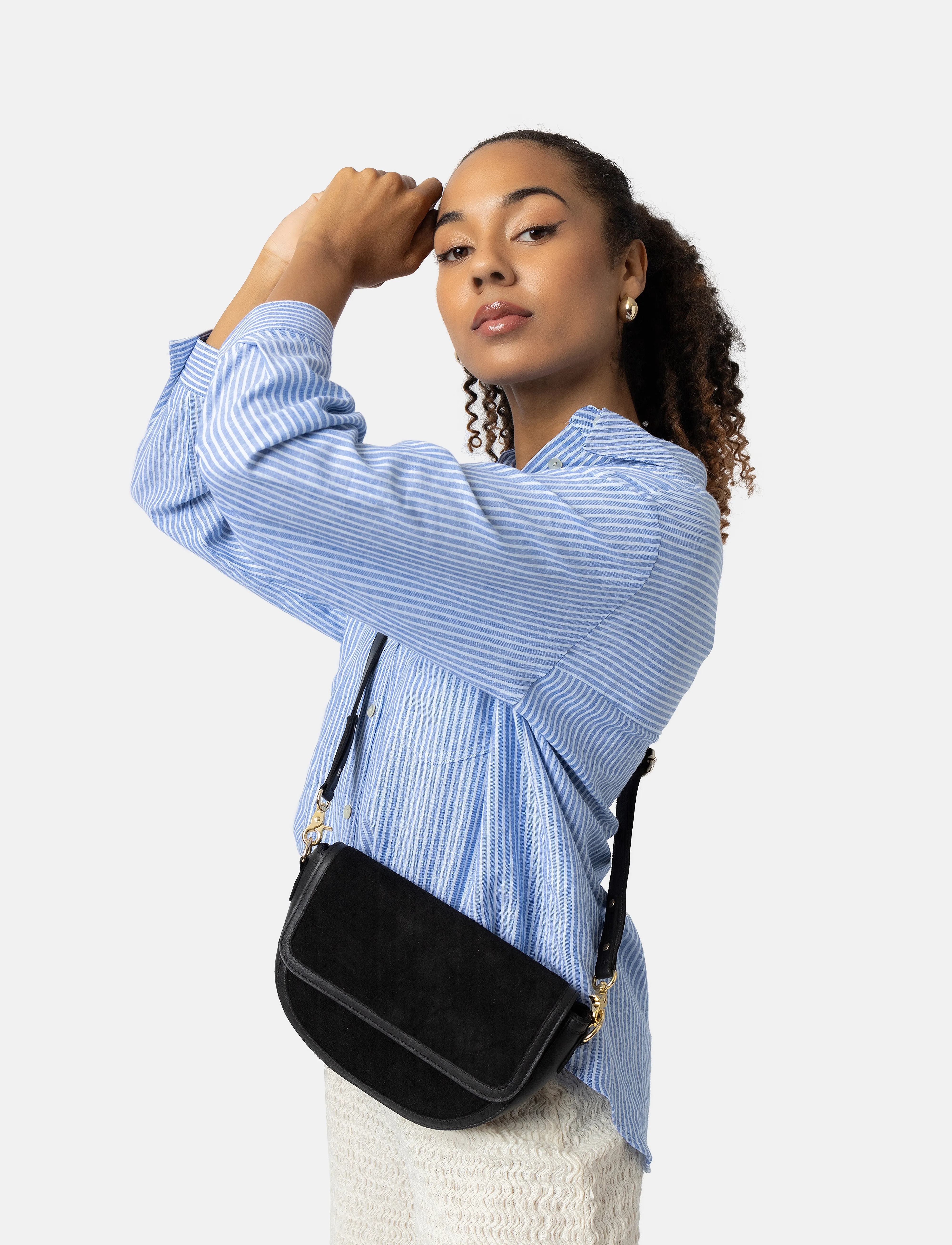 RE:DESIGNED EST 2003 Lima Small, One Size, Bags, Schwarz - Crossbody Frauen