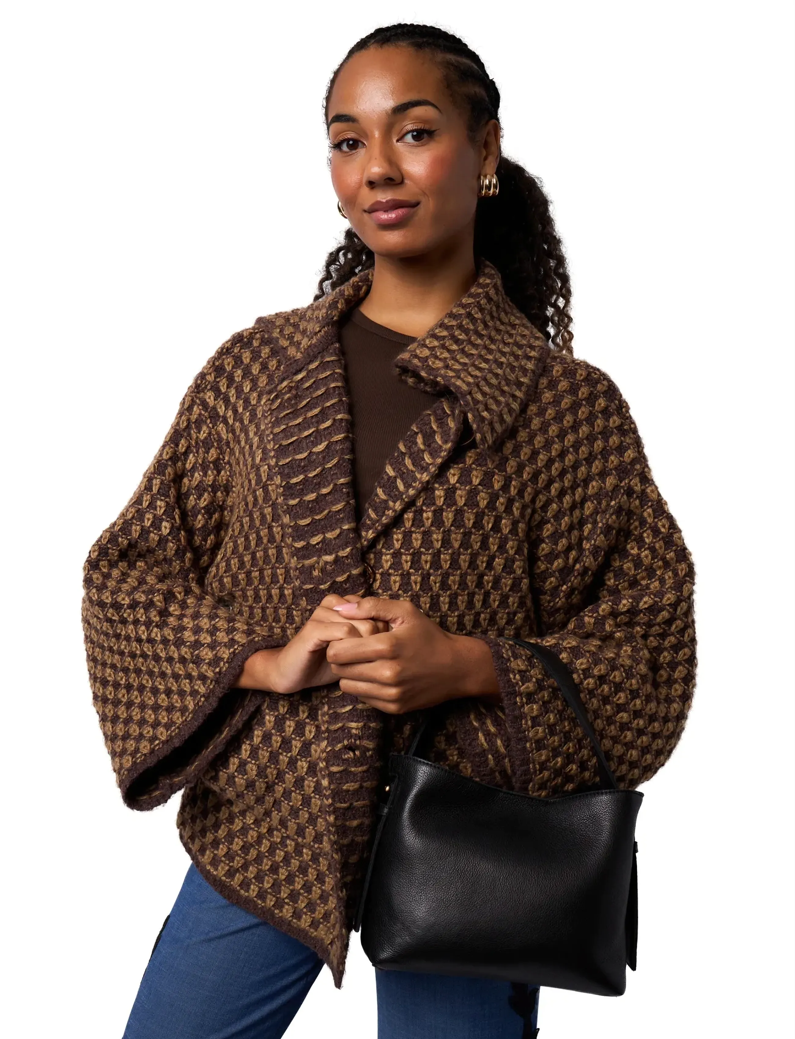 RE:DESIGNED EST 2003 Naya Small, One Size, Bags, Schwarz - Small Shoulder Bags-crossbody Frauen