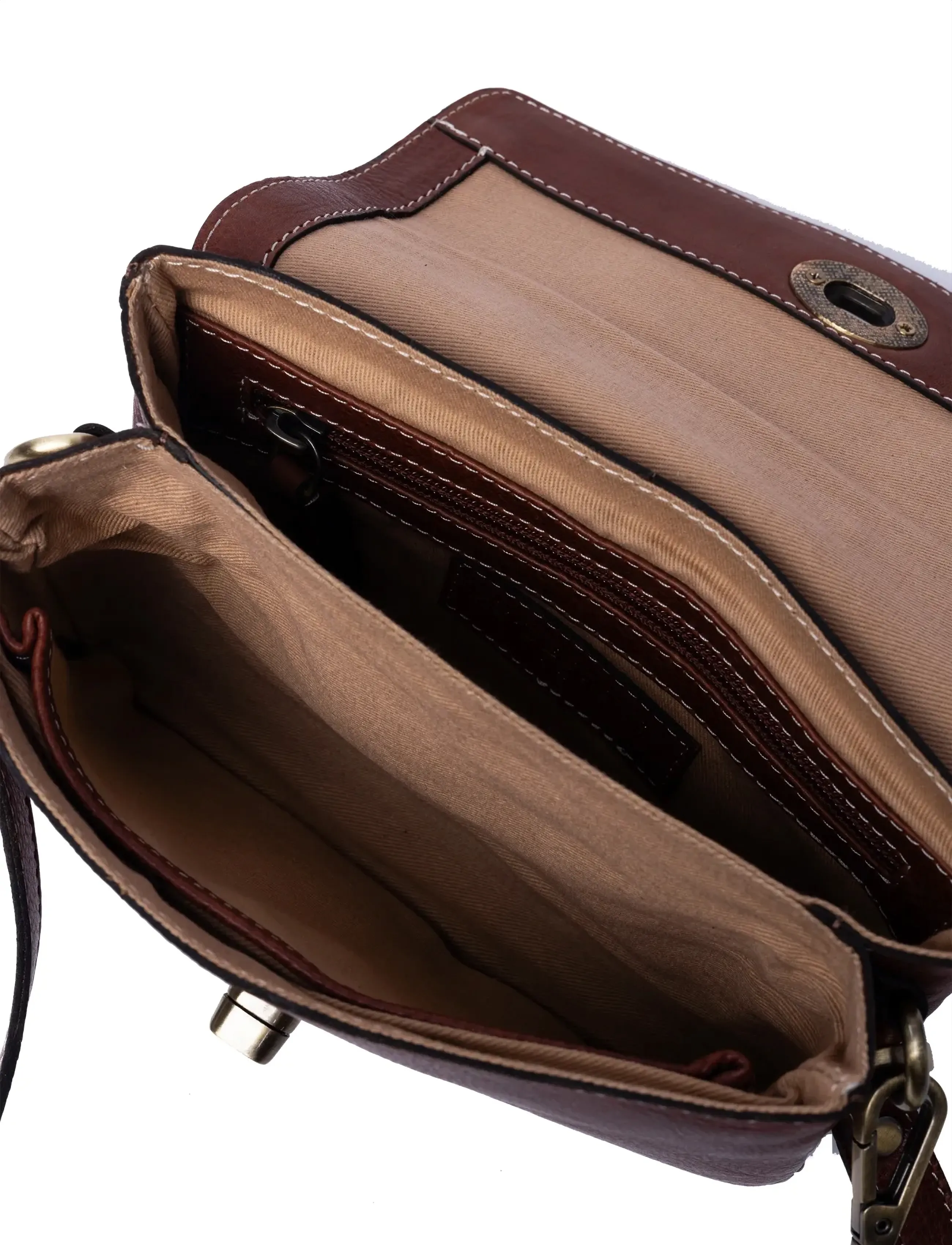 RE:DESIGNED EST 2003 - Nisha Clutch - accessoires - cognac - 5