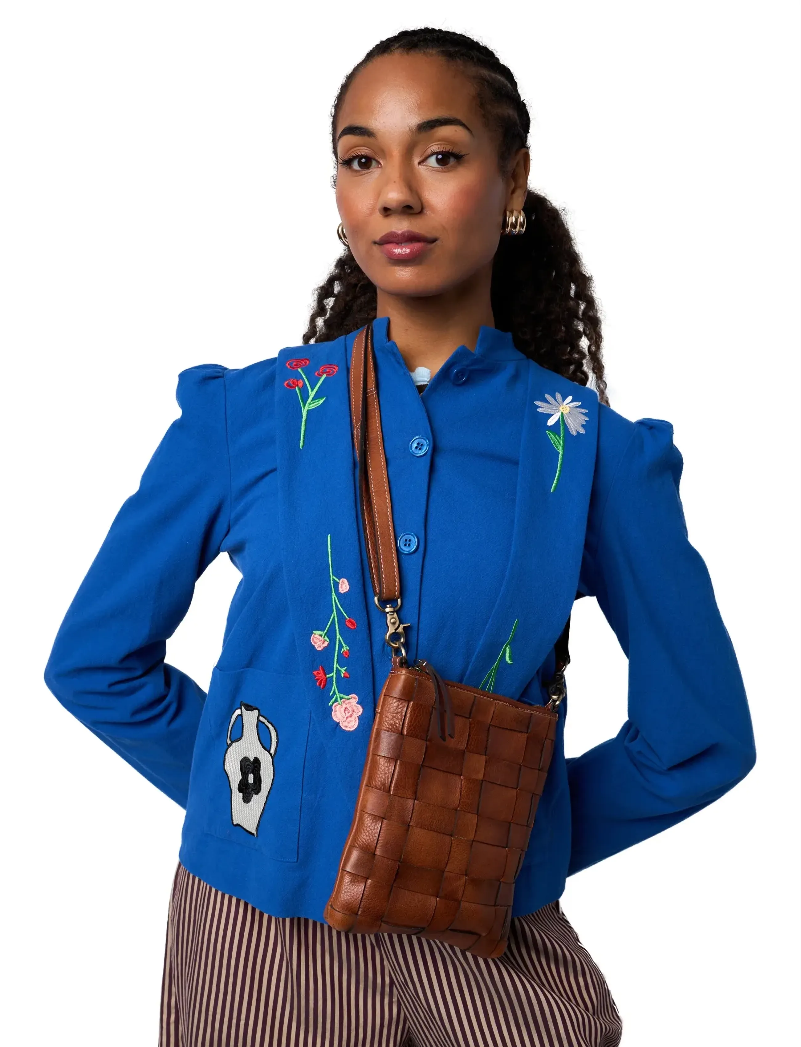RE:DESIGNED EST 2003 Noor Small, One Size, Bags, Braun - Small Shoulder Bags-crossbody Frauen