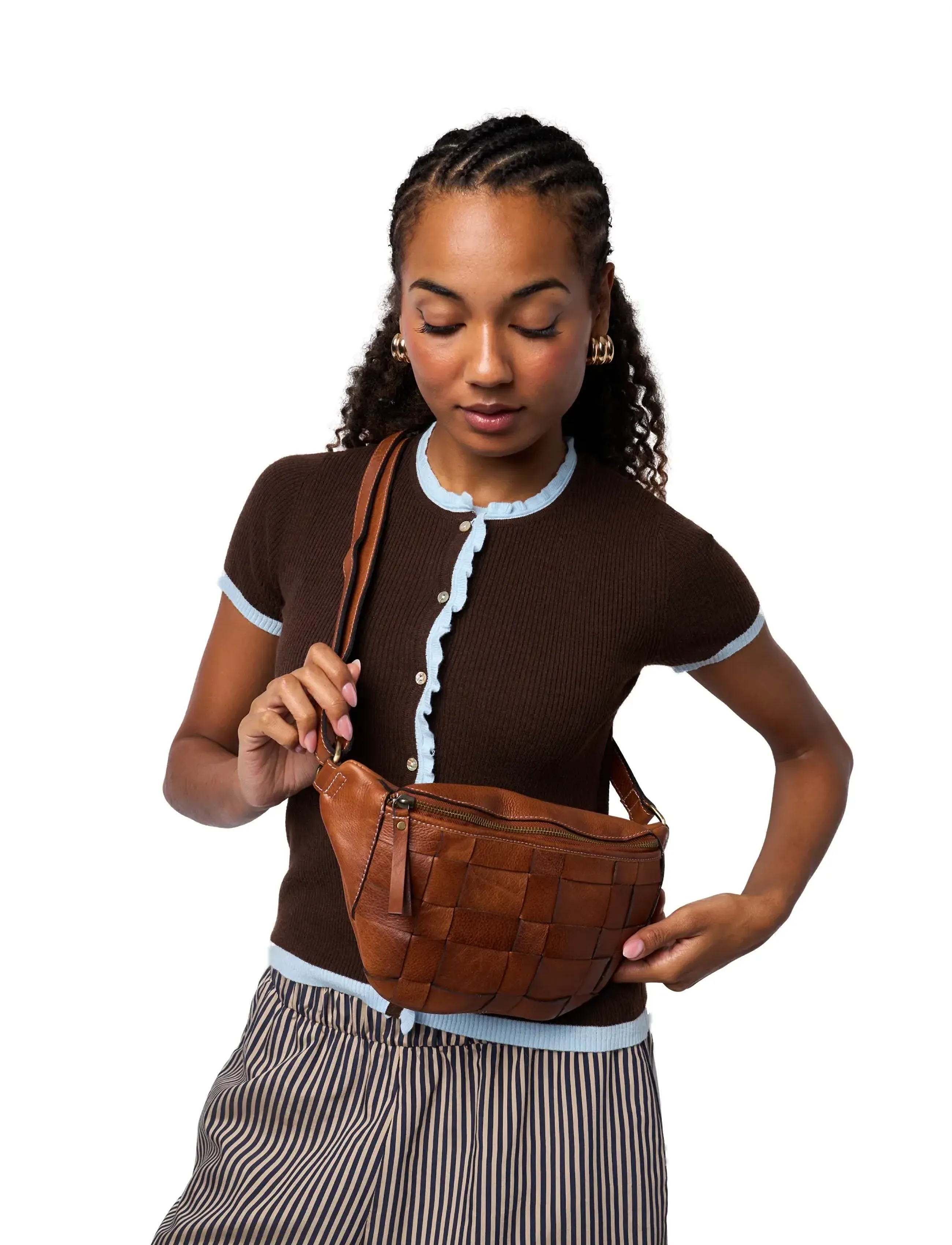 RE:DESIGNED EST 2003 Noor Bumbag, One Size, Bags, Braun - Bum Frauen