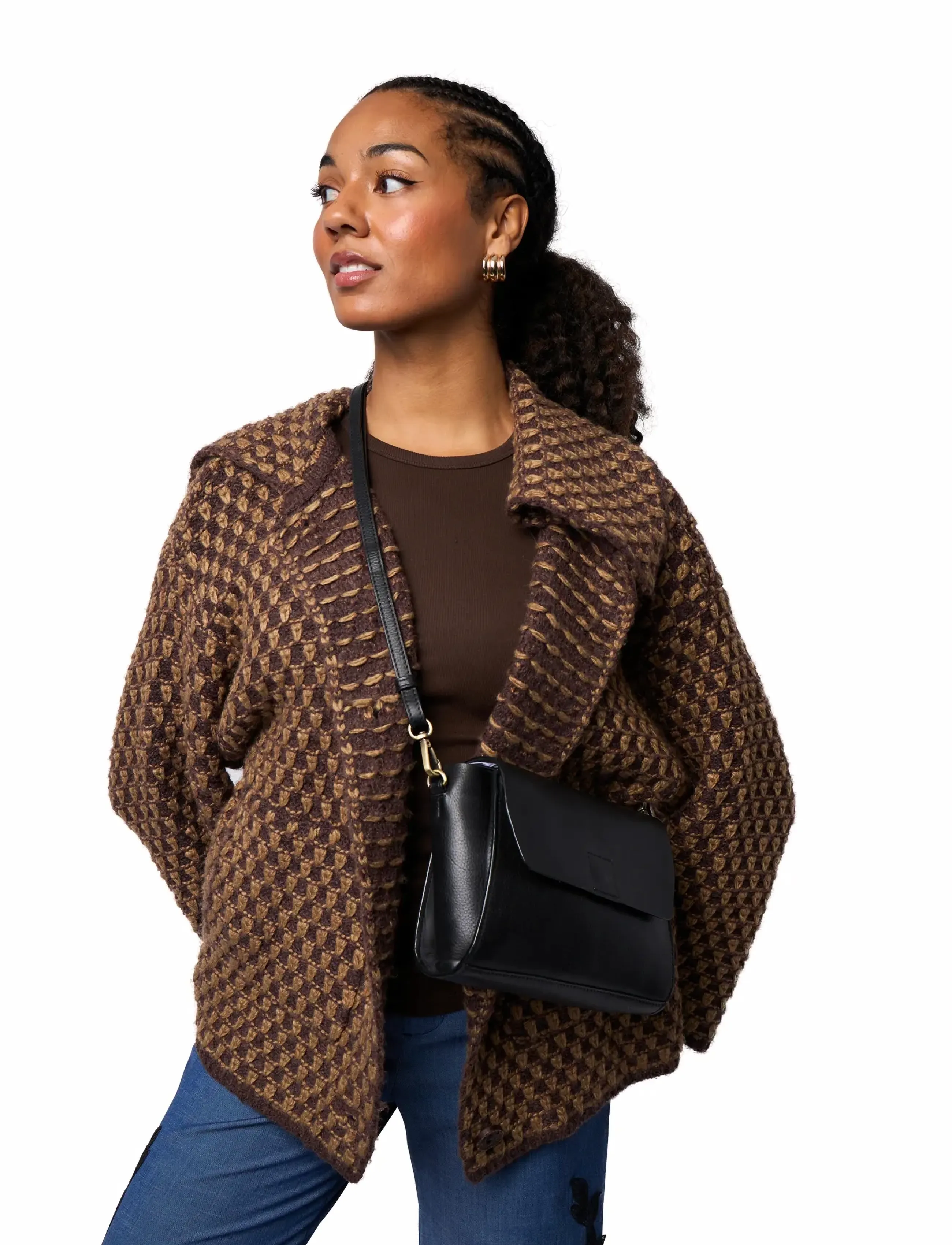 RE:DESIGNED EST 2003 Nana, One Size, Black, Tasker > Små Skuldertasker-Crossbody-Tasker, Dame