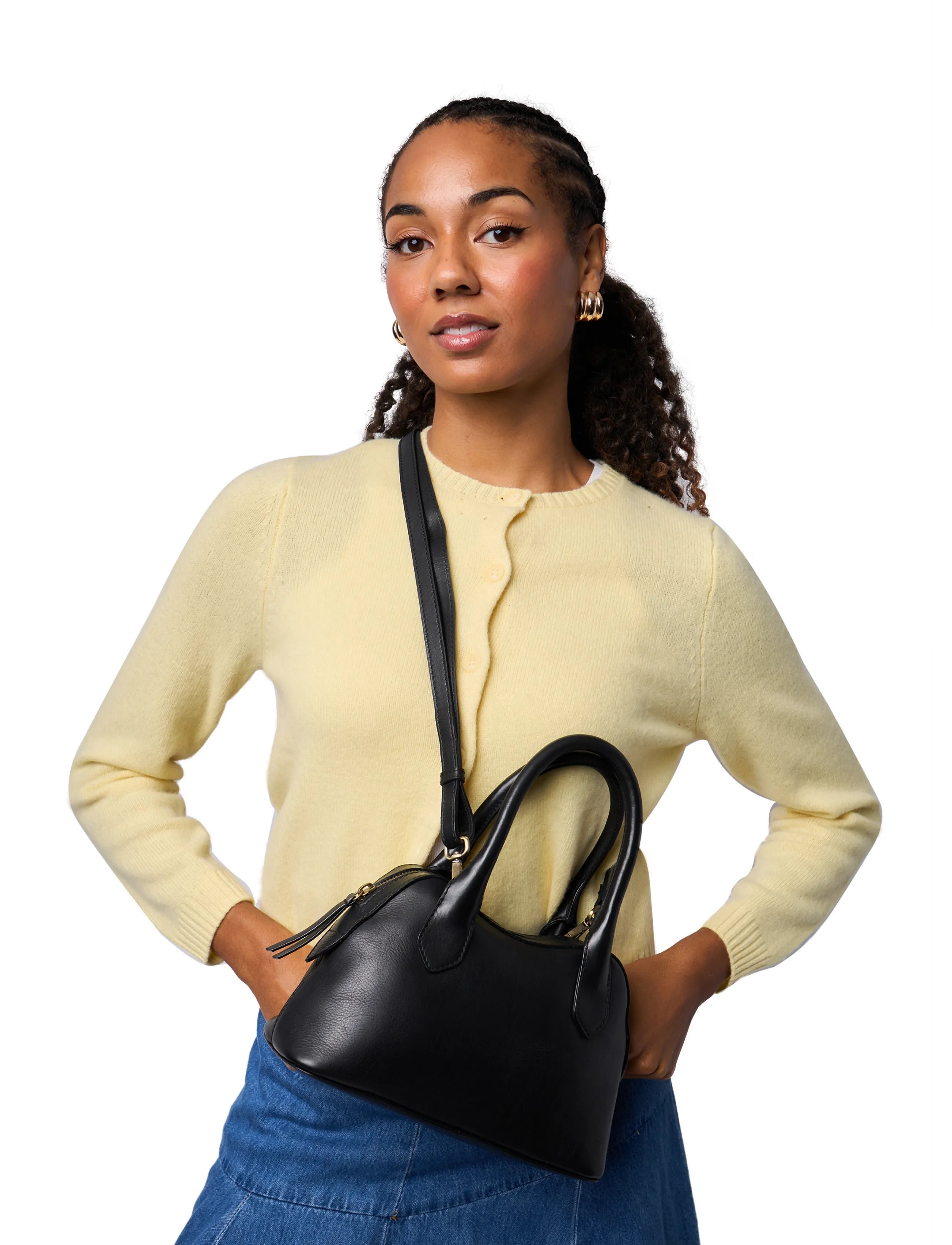 RE:DESIGNED EST 2003 Nynne Small, One Size, Bags, Schwarz - Top Handle Frauen