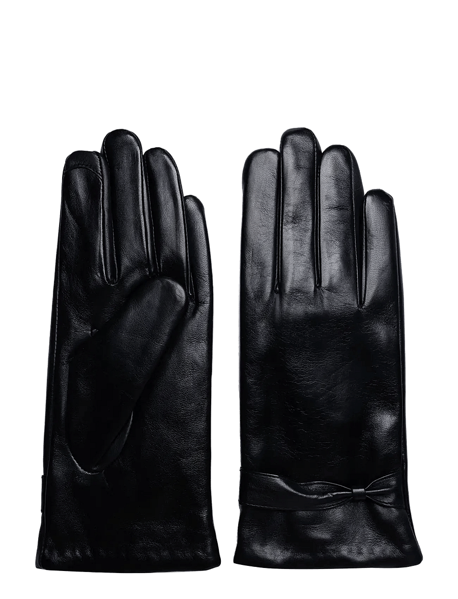 RE:DESIGNED EST 2003 - Luba Wool - nahast kindad - black - 1