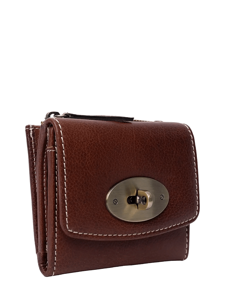 RE:DESIGNED EST 2003 - Saya Wallet Small - rahakotid - cognac - 1