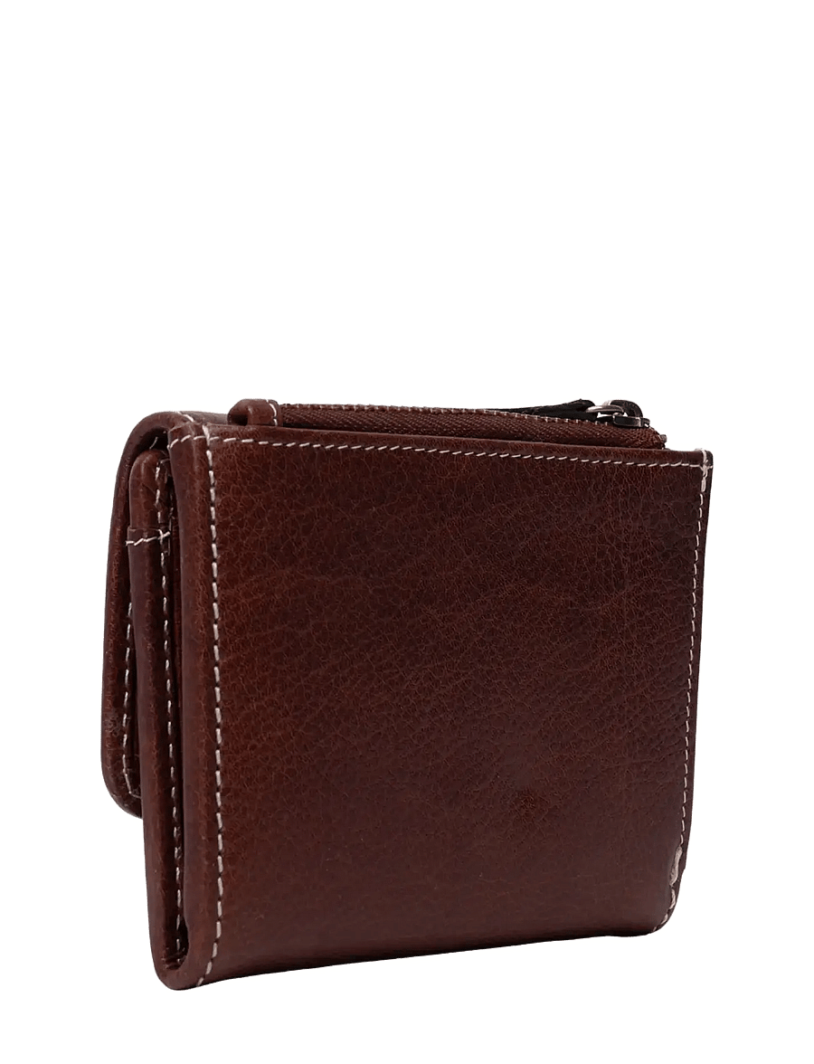 RE:DESIGNED EST 2003 - Saya Wallet Small - rahakotid - cognac - 2