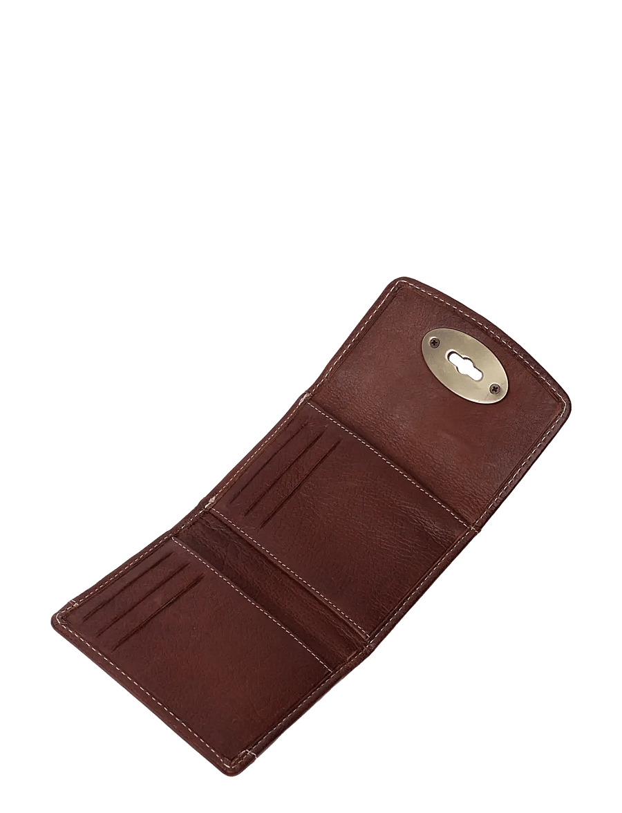 RE:DESIGNED EST 2003 - Saya Wallet Small - rahakotid - cognac - 3