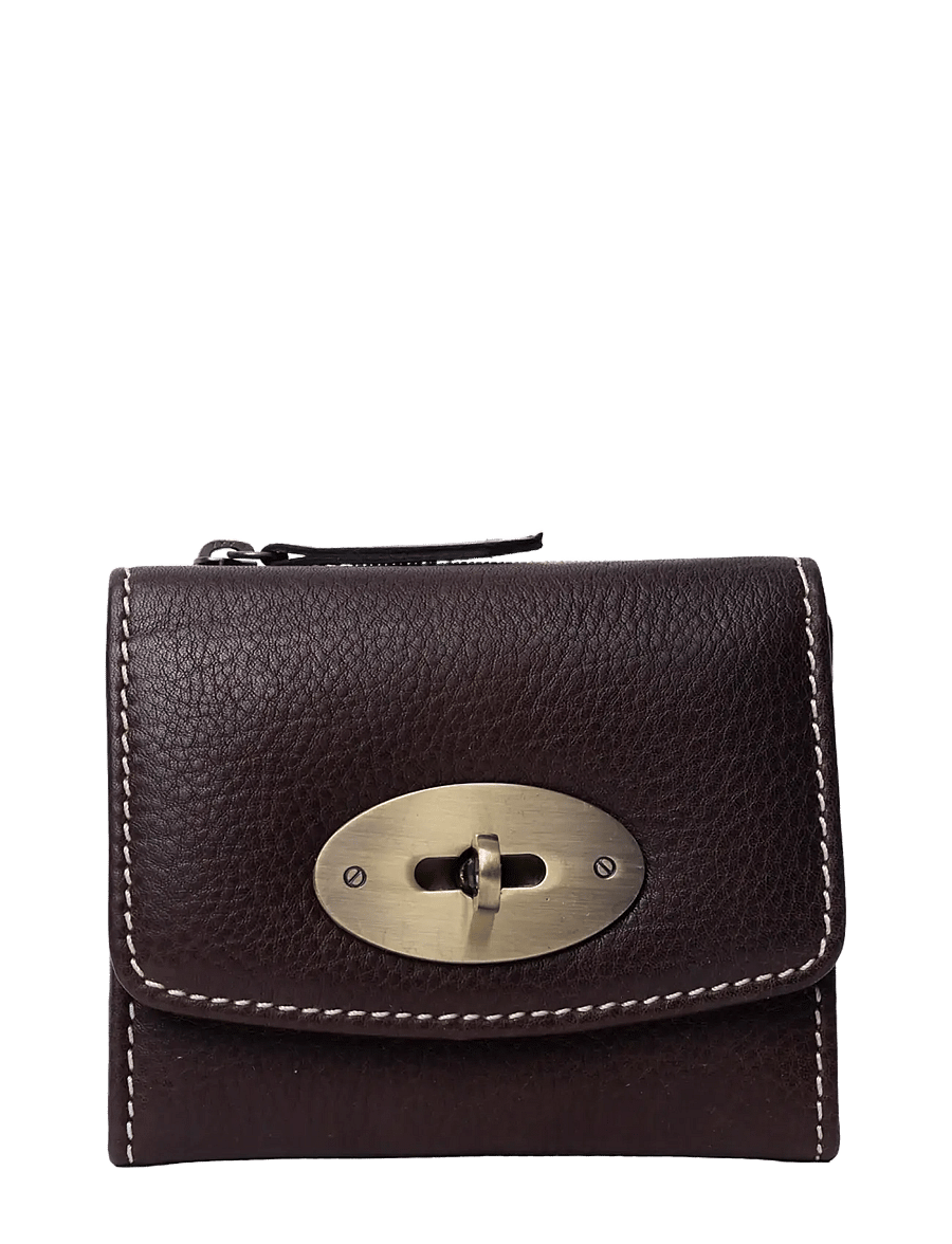 RE:DESIGNED EST 2003 - Saya Wallet Small - portemonnaies - dark brown - 0
