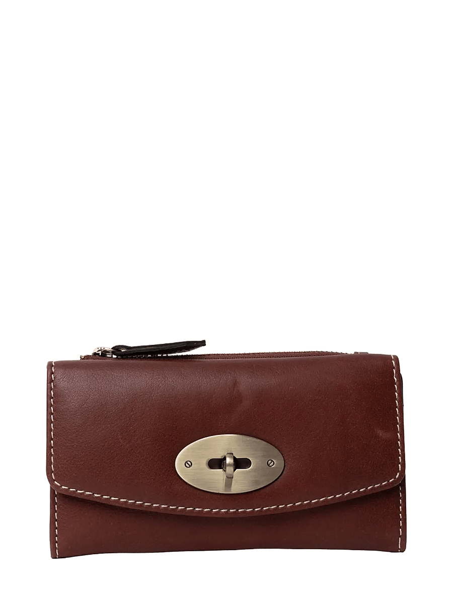 RE:DESIGNED EST 2003 - Saya Wallet Big - rahakotid - cognac - 0