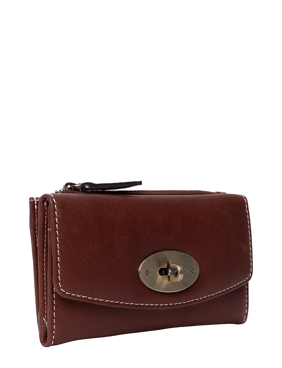 RE:DESIGNED EST 2003 - Saya Wallet Big - rahakotid - cognac - 1