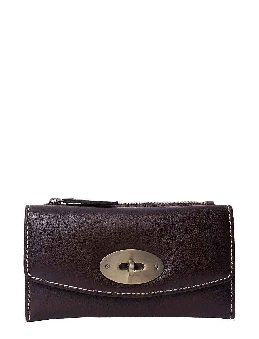 RE:DESIGNED EST 2003 - Saya Wallet Big - portemonnaies - dark brown - 0