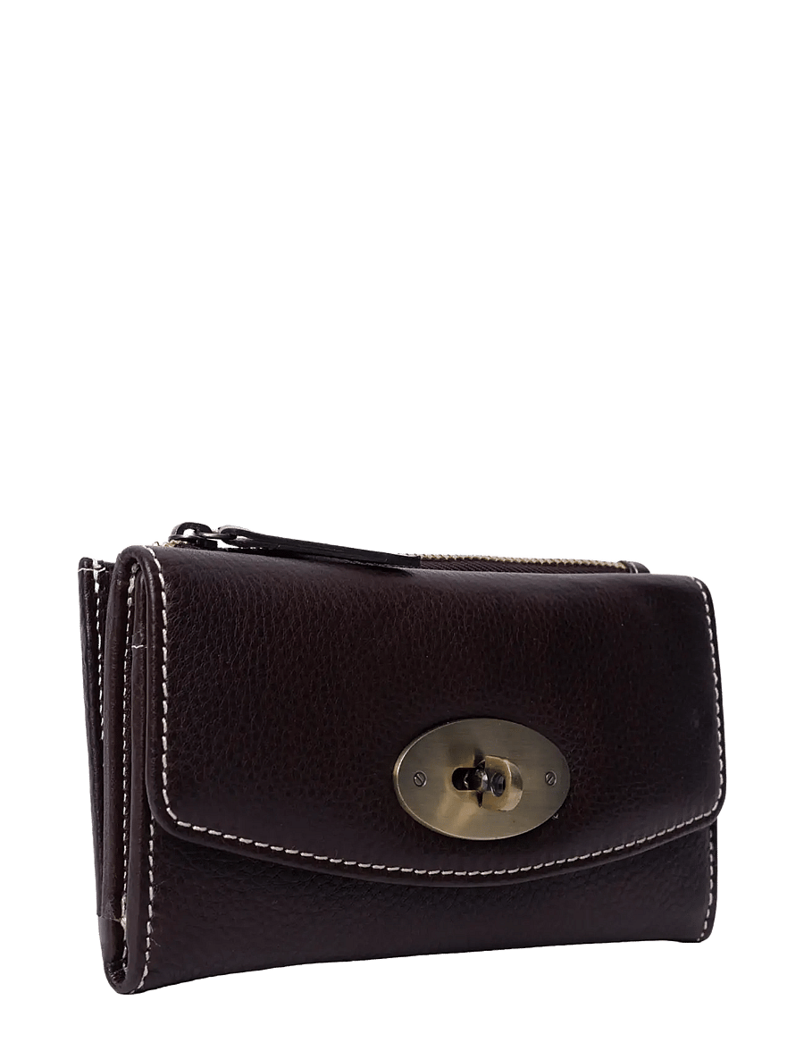 RE:DESIGNED EST 2003 - Saya Wallet Big - portemonnaies - dark brown - 1