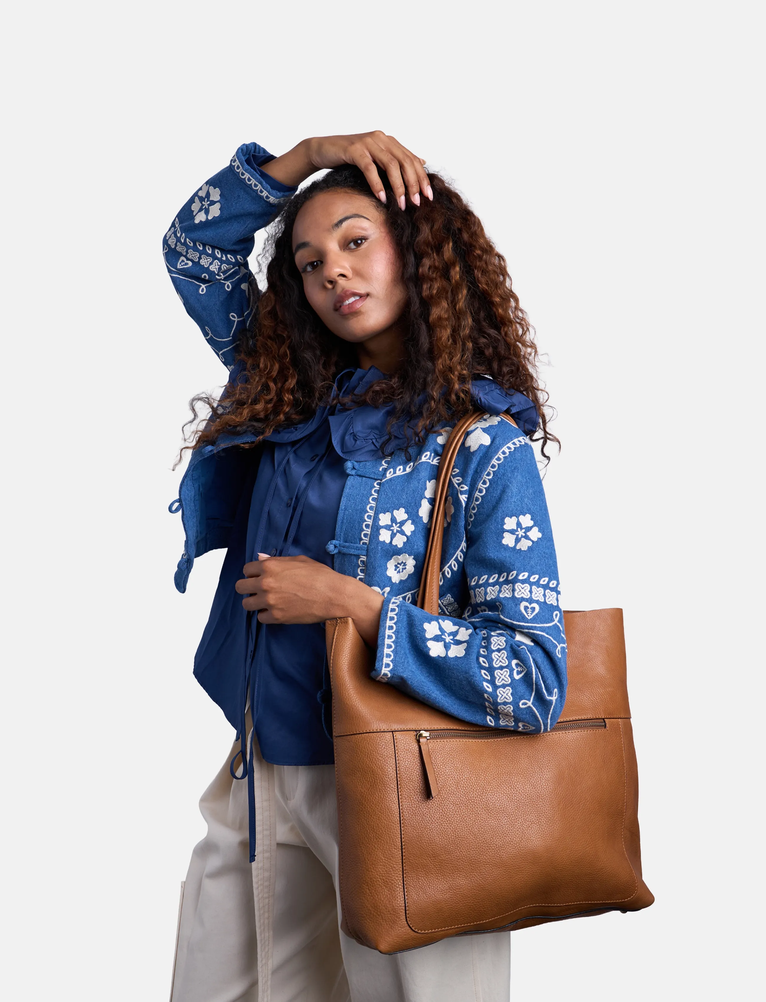 RE:DESIGNED EST 2003 - Sofie Big - tote bags - tan - 0