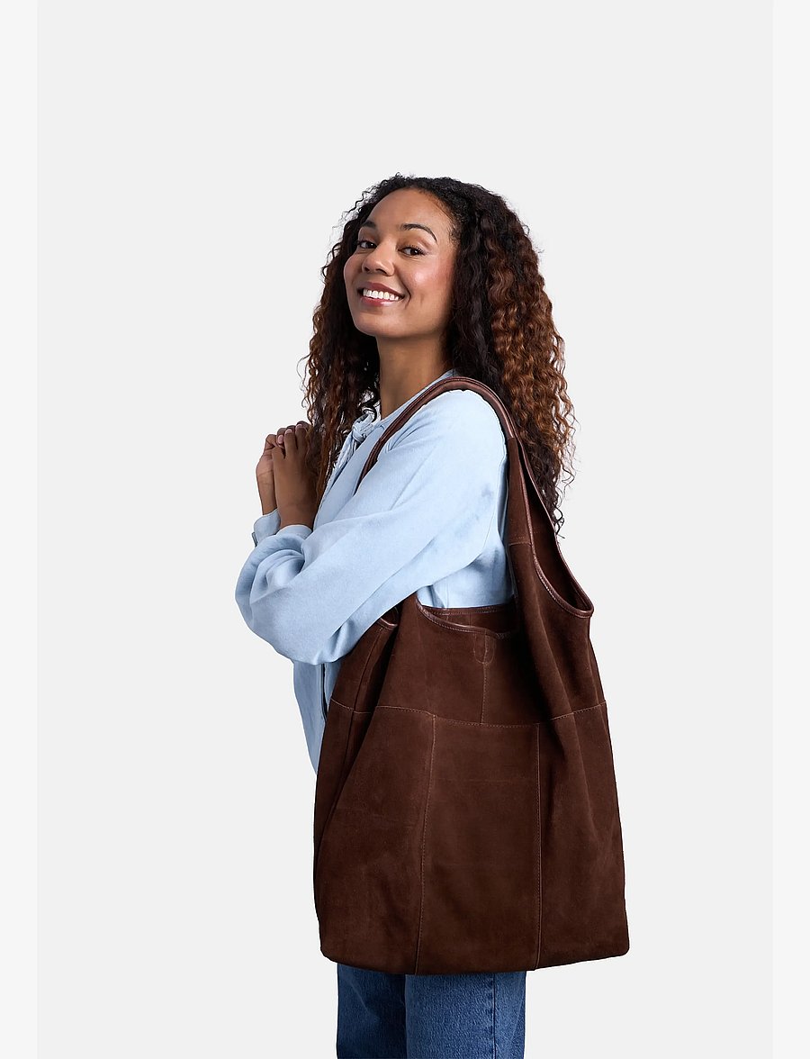 RE:DESIGNED EST 2003 - Lyra Suede - shoppers - woodsmoke - 0