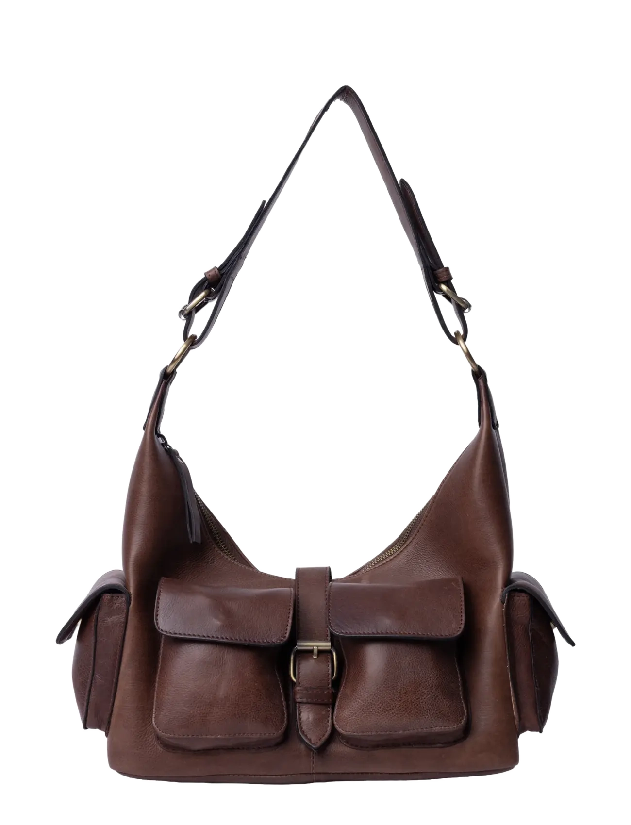 RE:DESIGNED EST 2003 Solvej Medium - Väskor - WOODSMOKE / brown