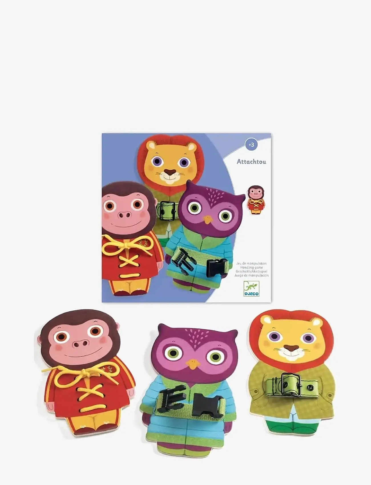 Djeco - Attachtou - craft sets - multicoloured - 0