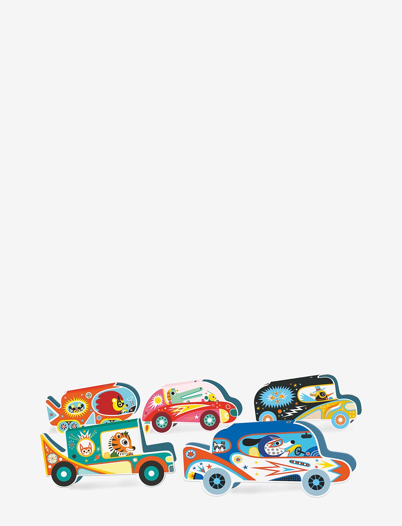 Djeco - Vroom - laveste priser - multi coloured - 0