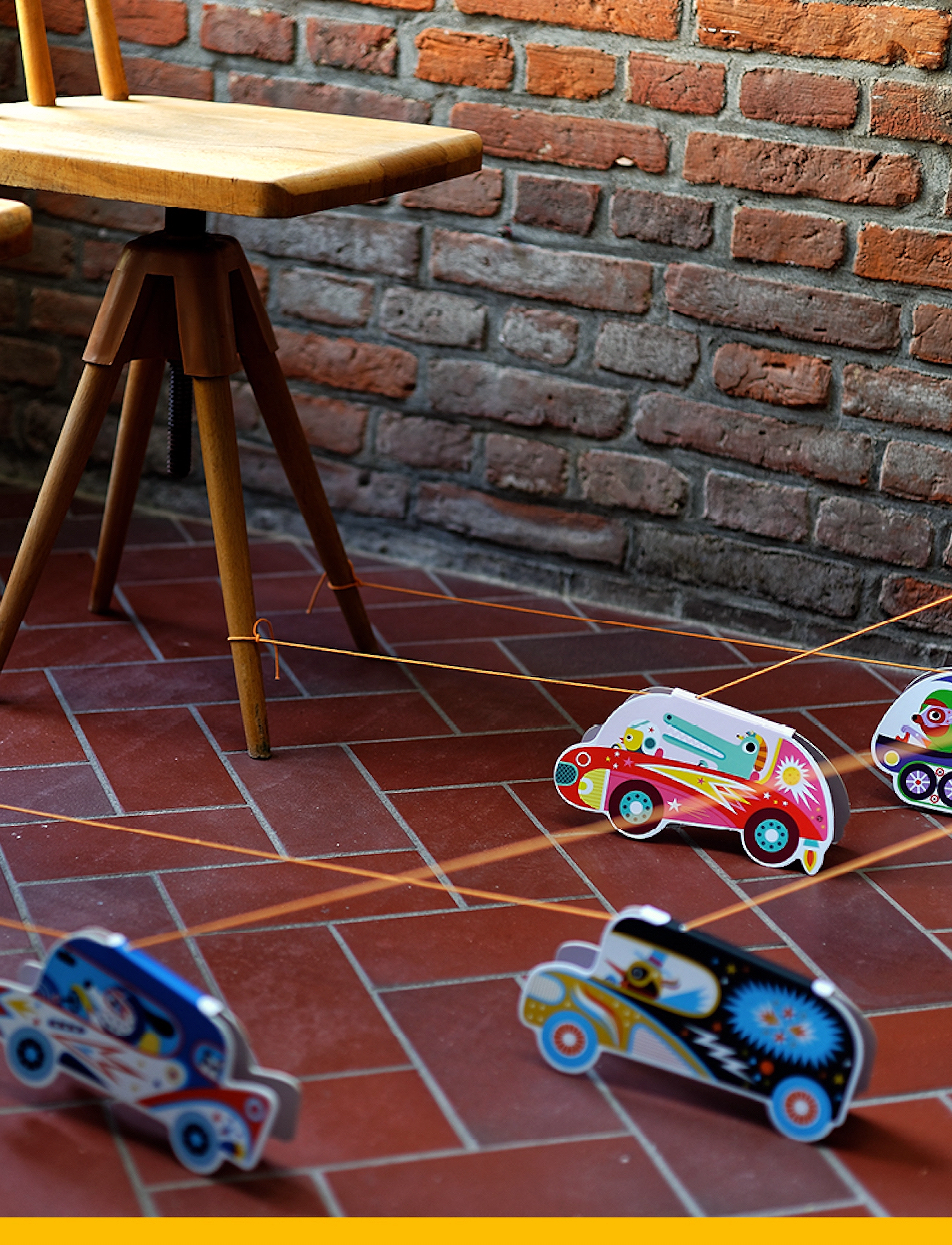 Djeco Vroom, One Size, Multi/patterned, Legetøjsbiler Og -Køretøjer > Legetøjsbiler, Børn