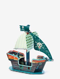 Pirate boat 3D, Djeco