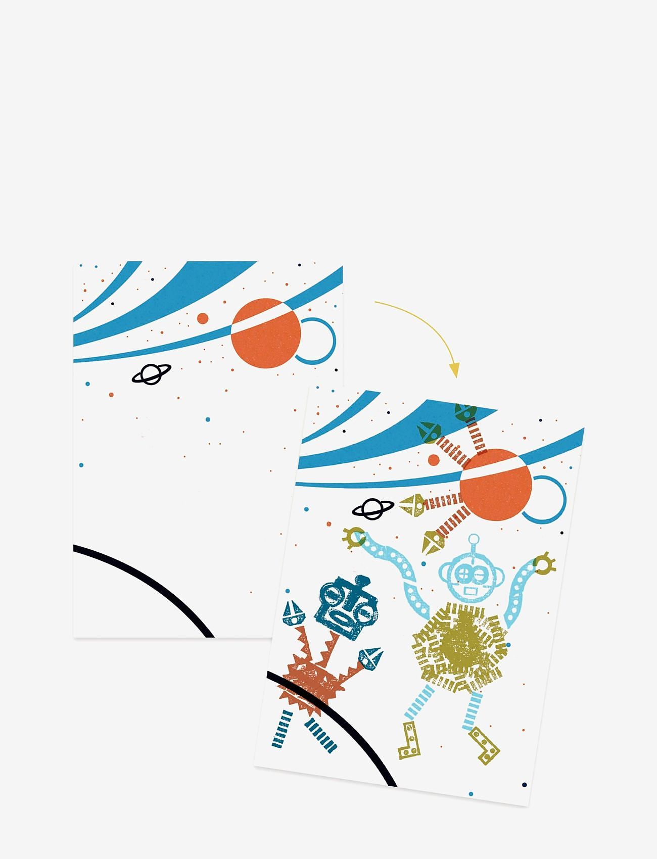 Djeco - Alien robots - pysselset - multicoloured - 2