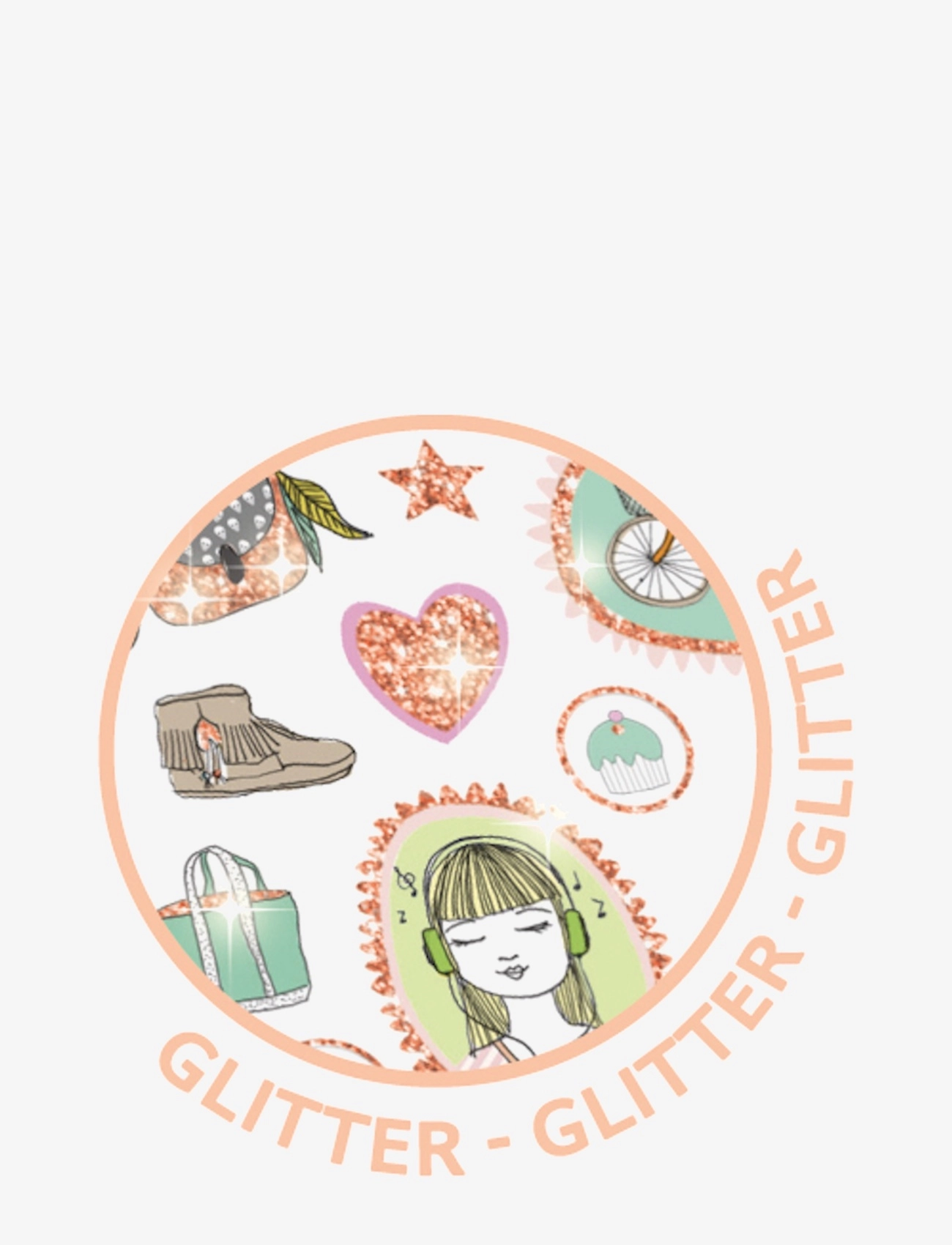 Djeco - Mini stickers - Fashion - multicoloured - 1