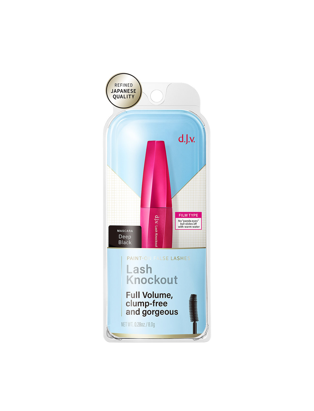 d.j.v - Lash Knockout Full Volume - makeup - black - 0