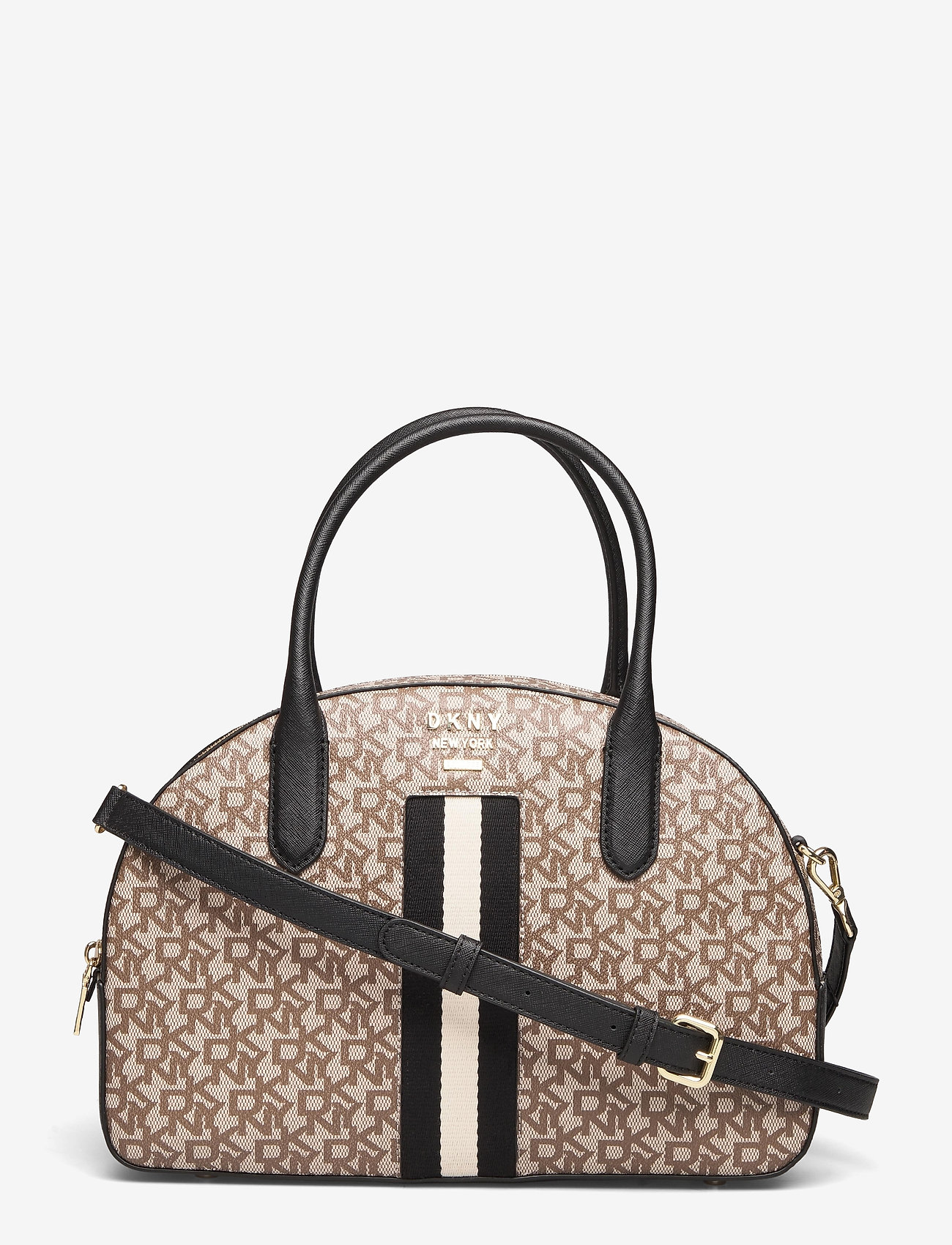 DKNY Bags - LIZA-DOME SATCHEL - chino/blk - 0