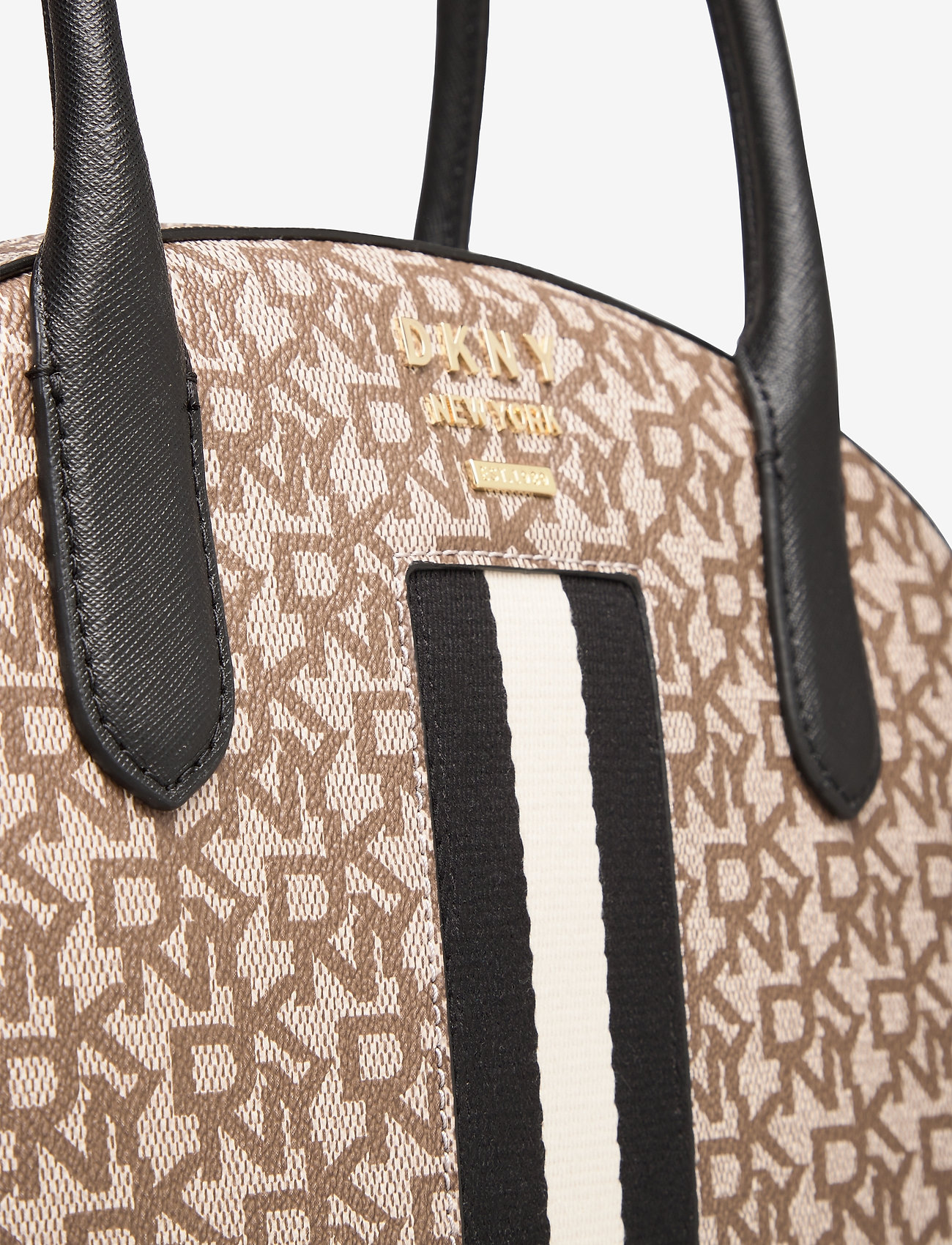DKNY Bags - LIZA-DOME SATCHEL - chino/blk - 3