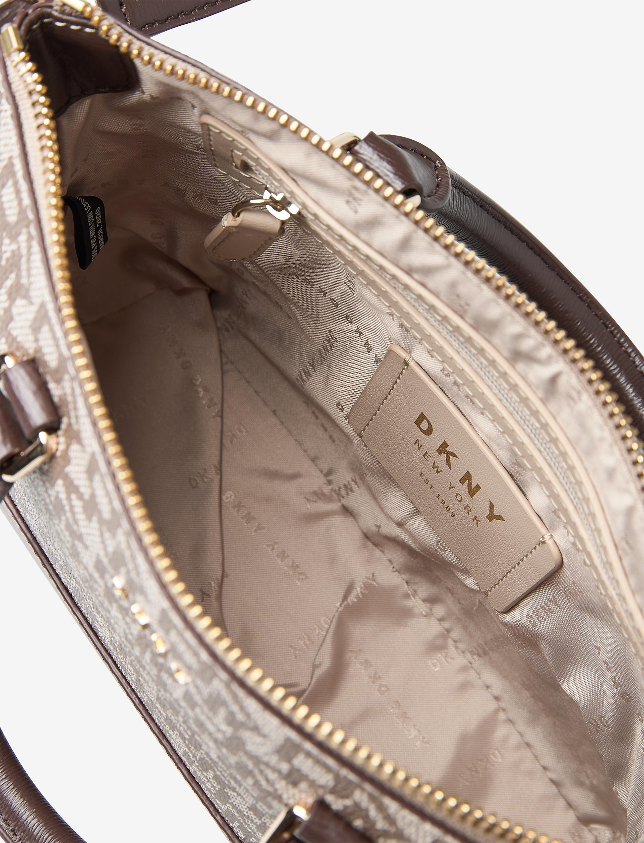 DKNY Bags - SMALL SATCHEL - chino/brn - 3