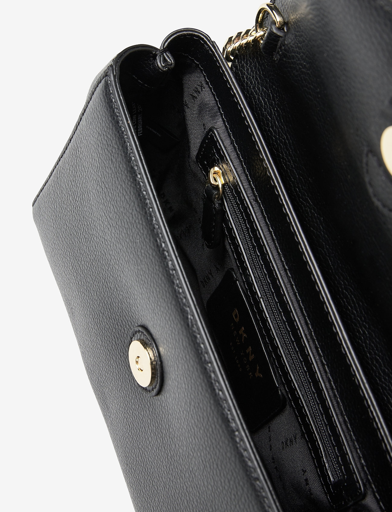 DKNY Bags - LOLA-FLAP CBODY - blk/gold - 4