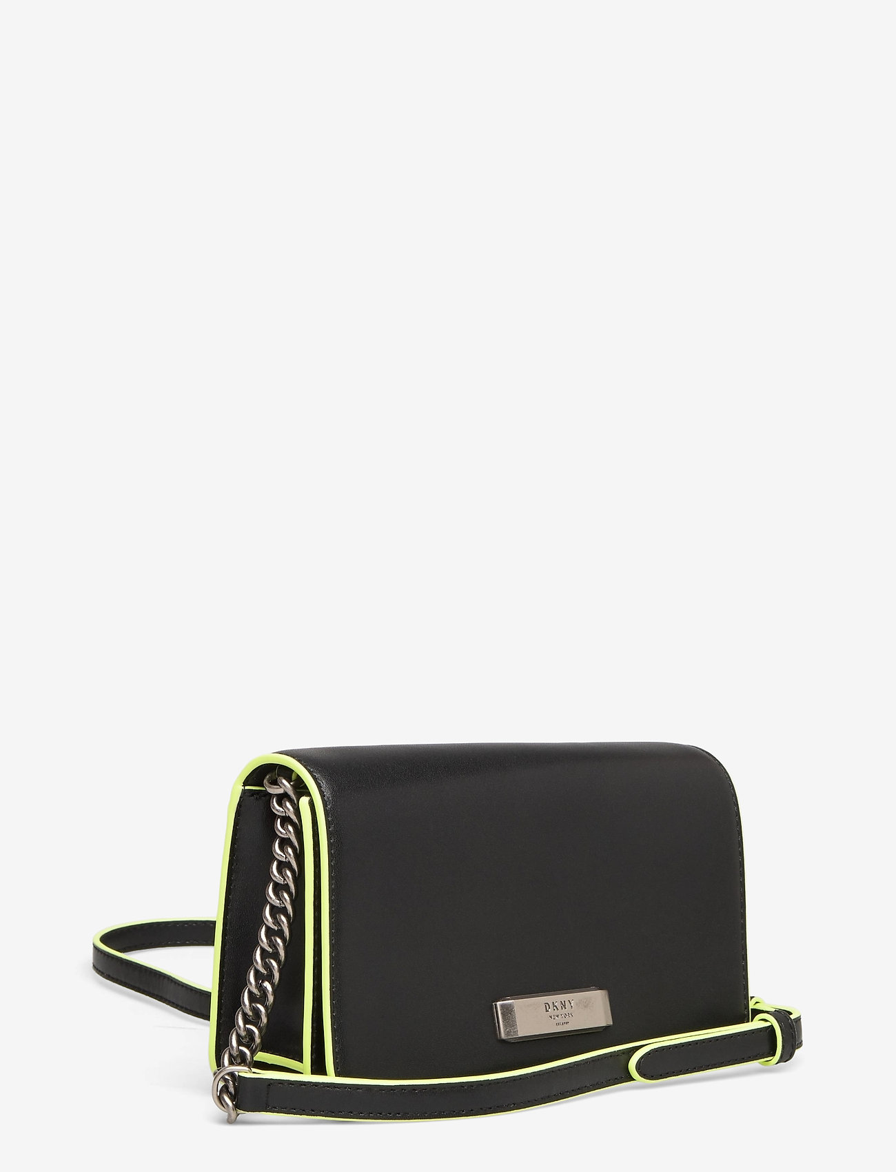 DKNY Bags - VAL-FLAP CBODY - blk/citron - 2