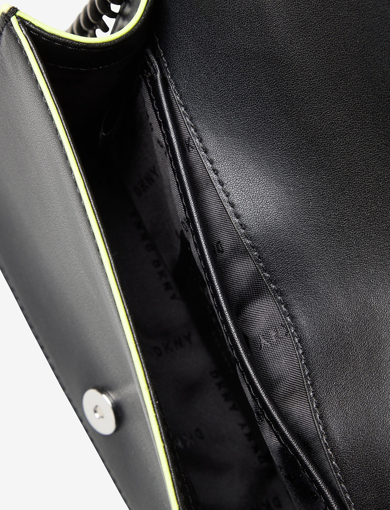 DKNY Bags - VAL-FLAP CBODY - blk/citron - 3