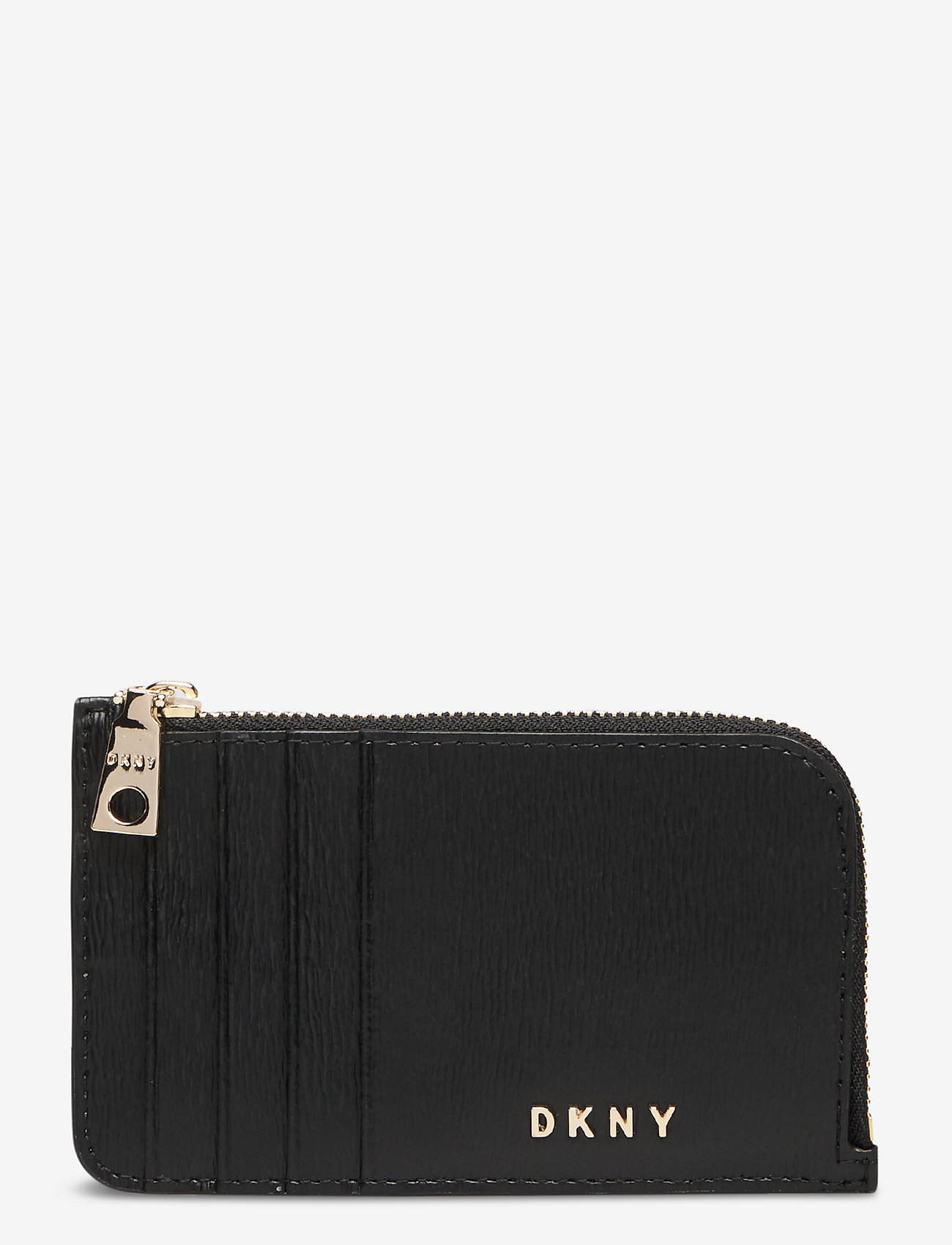 DKNY Bags - CREDIT CARD CASE - korthållare - blk/gold - 0
