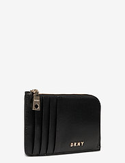 DKNY Bags - CREDIT CARD CASE - korthållare - blk/gold - 2