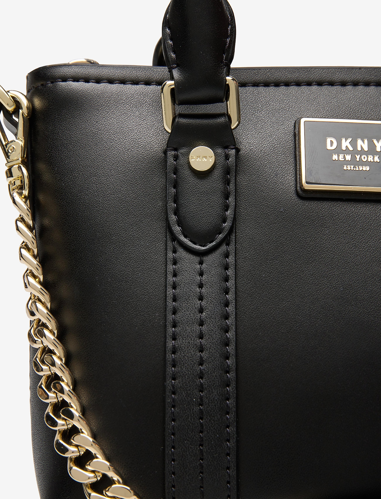 DKNY Bags - AALTA MINI TOTE - blk/gold - 3
