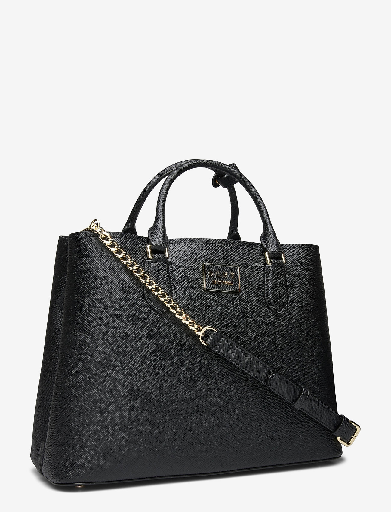 DKNY Bags - BIANCA LG SATCHEL - blk/gold - 2