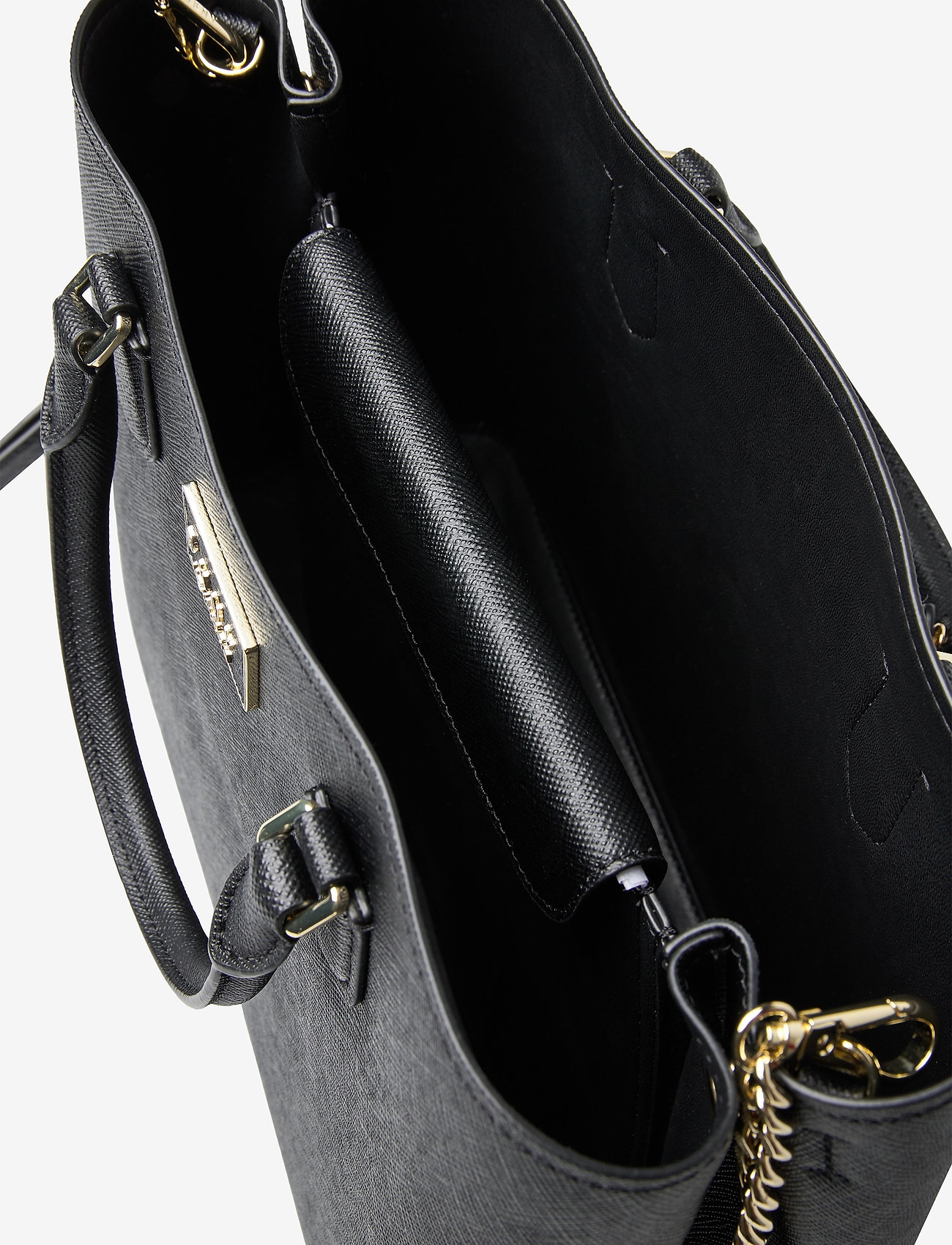 DKNY Bags - BIANCA LG SATCHEL - blk/gold - 4
