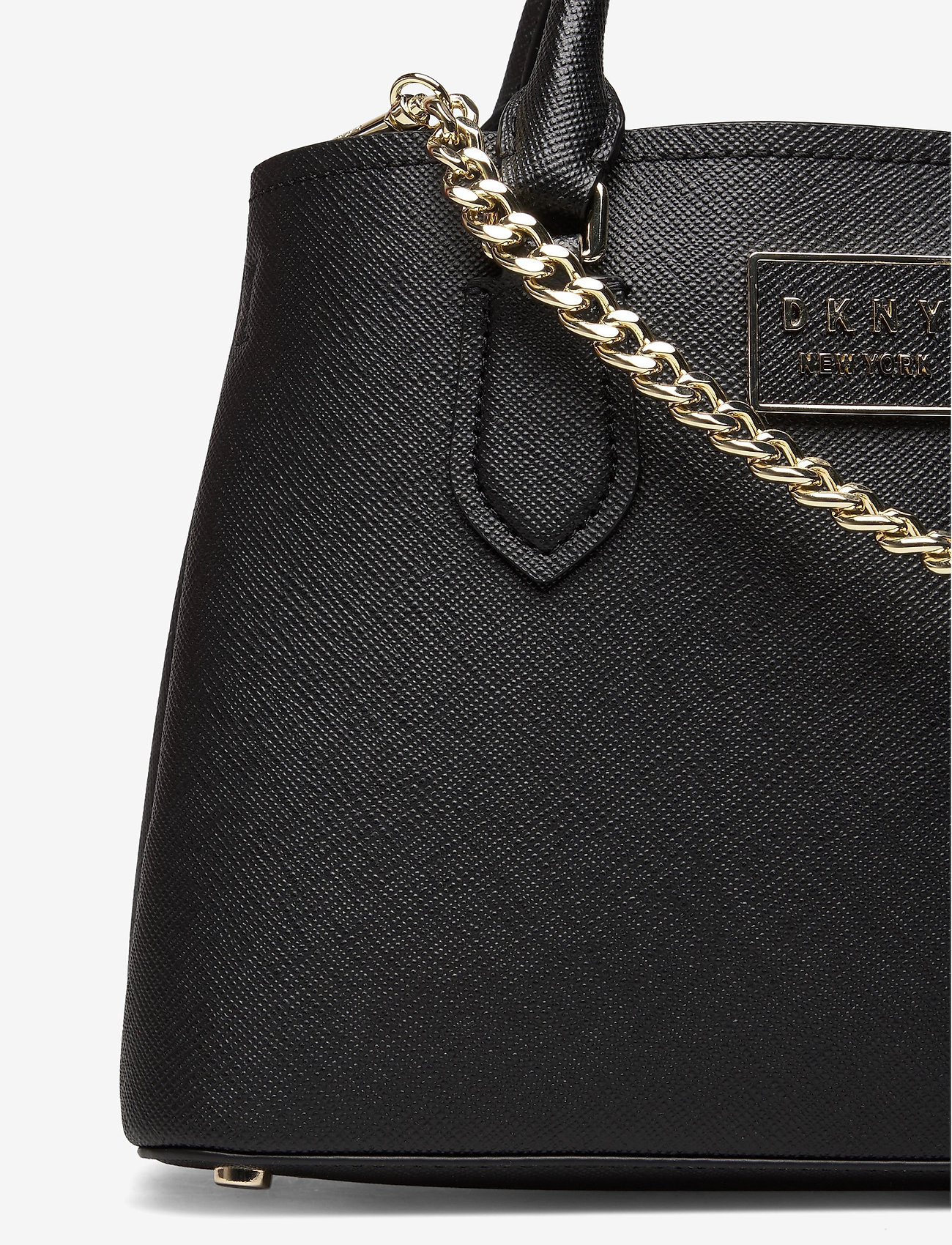 DKNY Bags - BIANCA SAFFIANO - blk/gold - 3