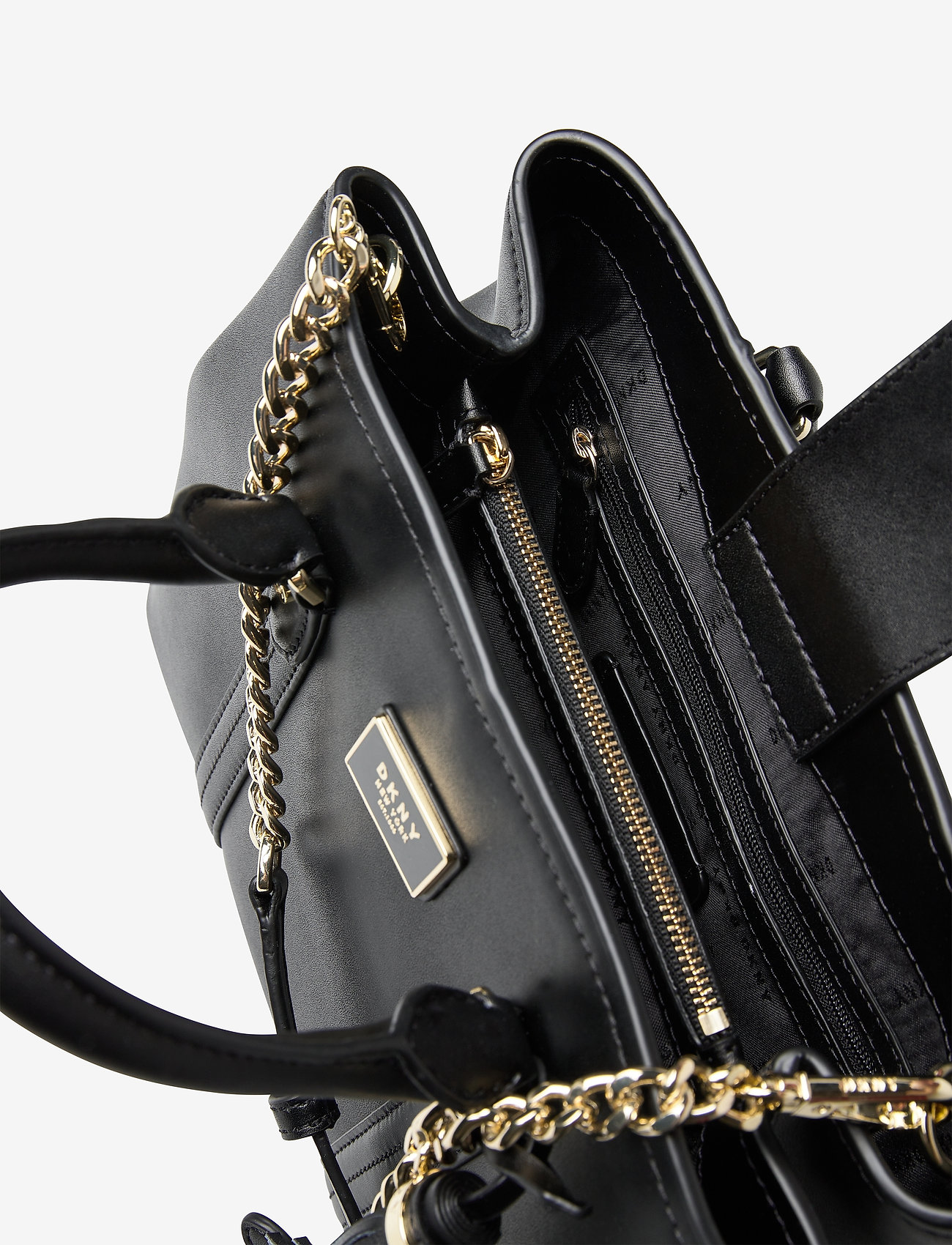 DKNY Bags - AALTA MD SATCHEL - blk/gold - 4