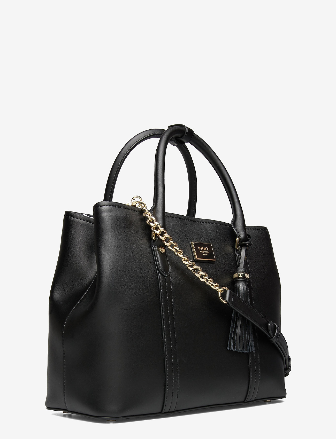 DKNY Bags - AALTA LG SATCHEL - blk/gold - 2