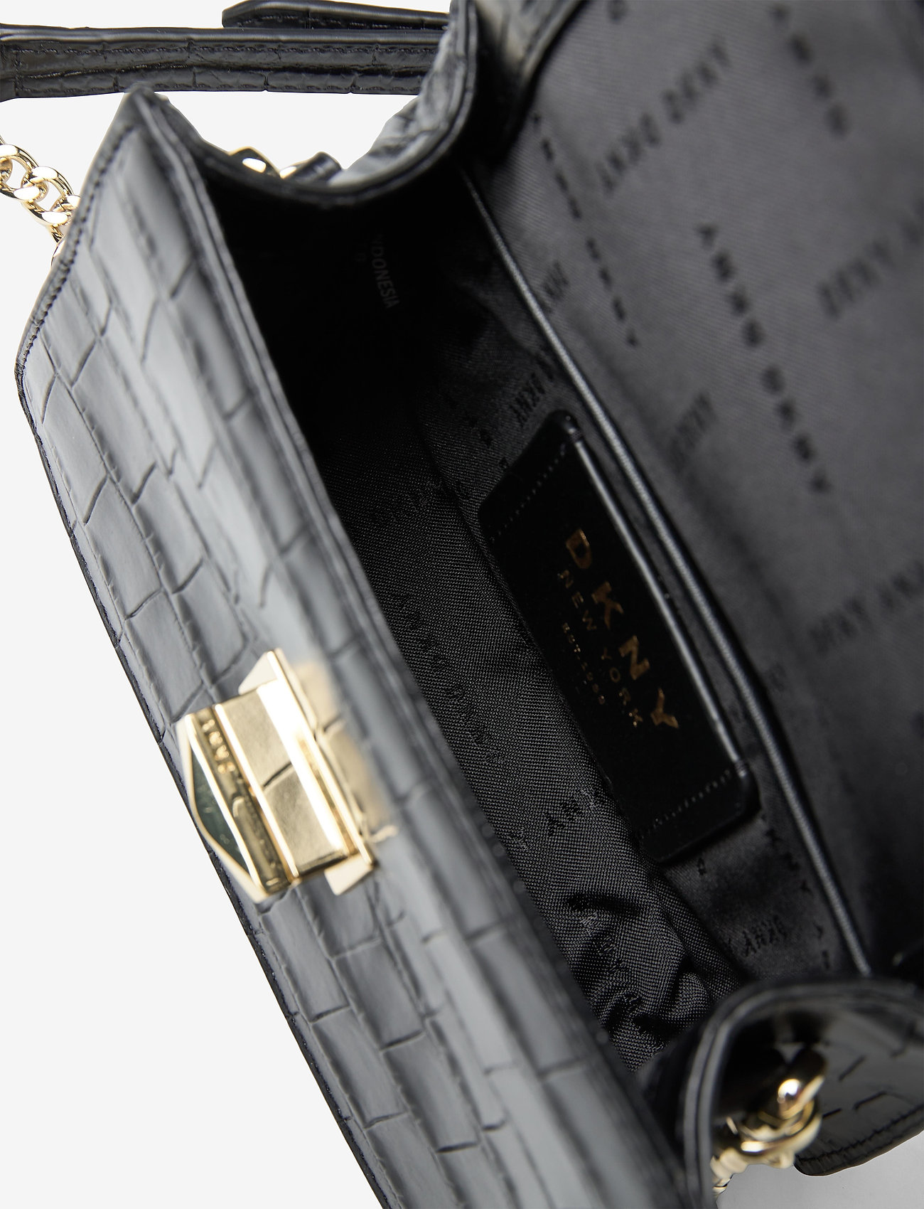 DKNY Bags - MINI SATCHEL - blk/gold - 3