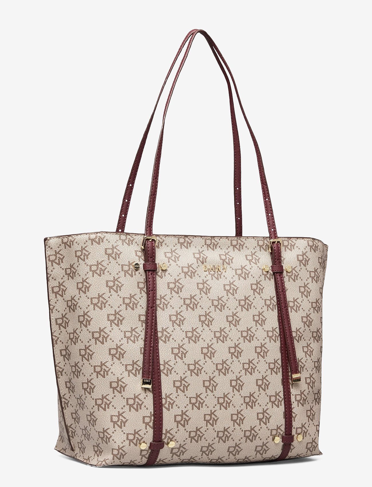 DKNY Bags - TRAVEL BAG - qs3 - khk/agd wine - 2