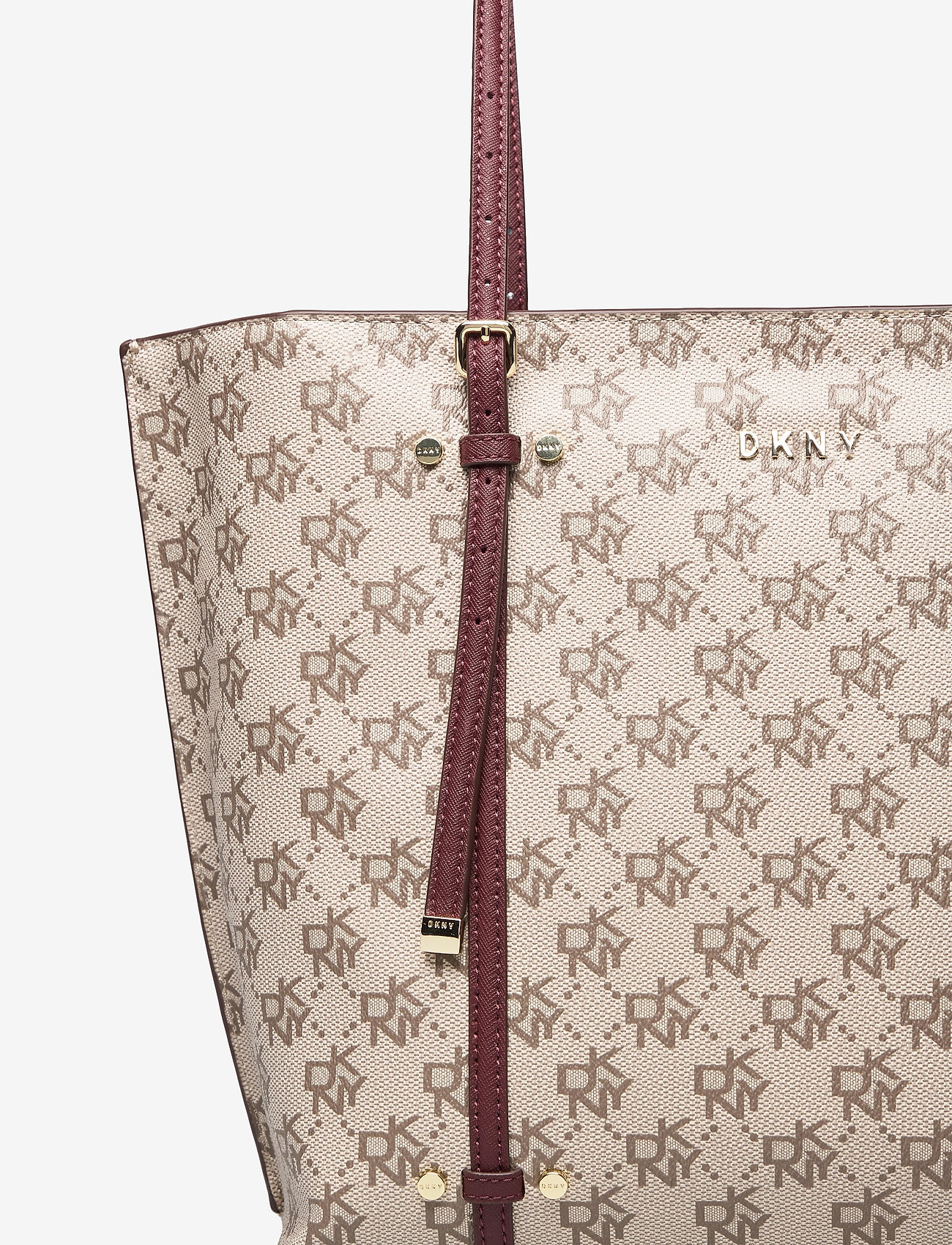 DKNY Bags - TRAVEL BAG - qs3 - khk/agd wine - 3