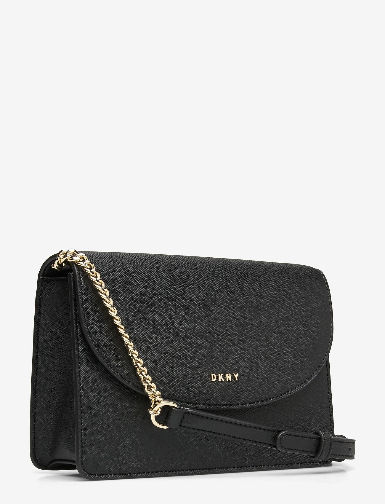 DKNY Bags - GIFTING FLAP CROSSBO - blk/gold - 2