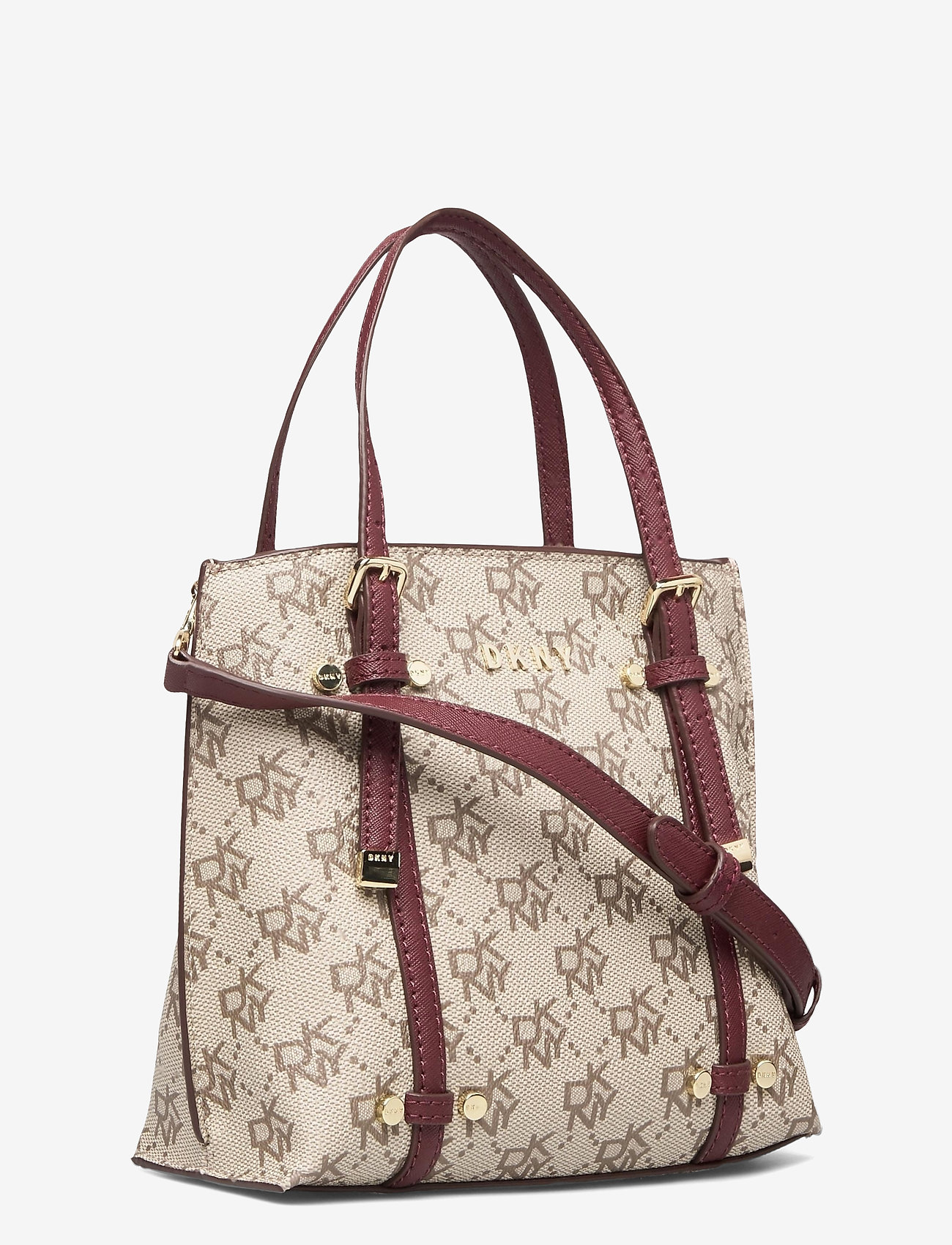 DKNY Bags - BO MINI CROSSBODY - qs3 - khk/agd wine - 2