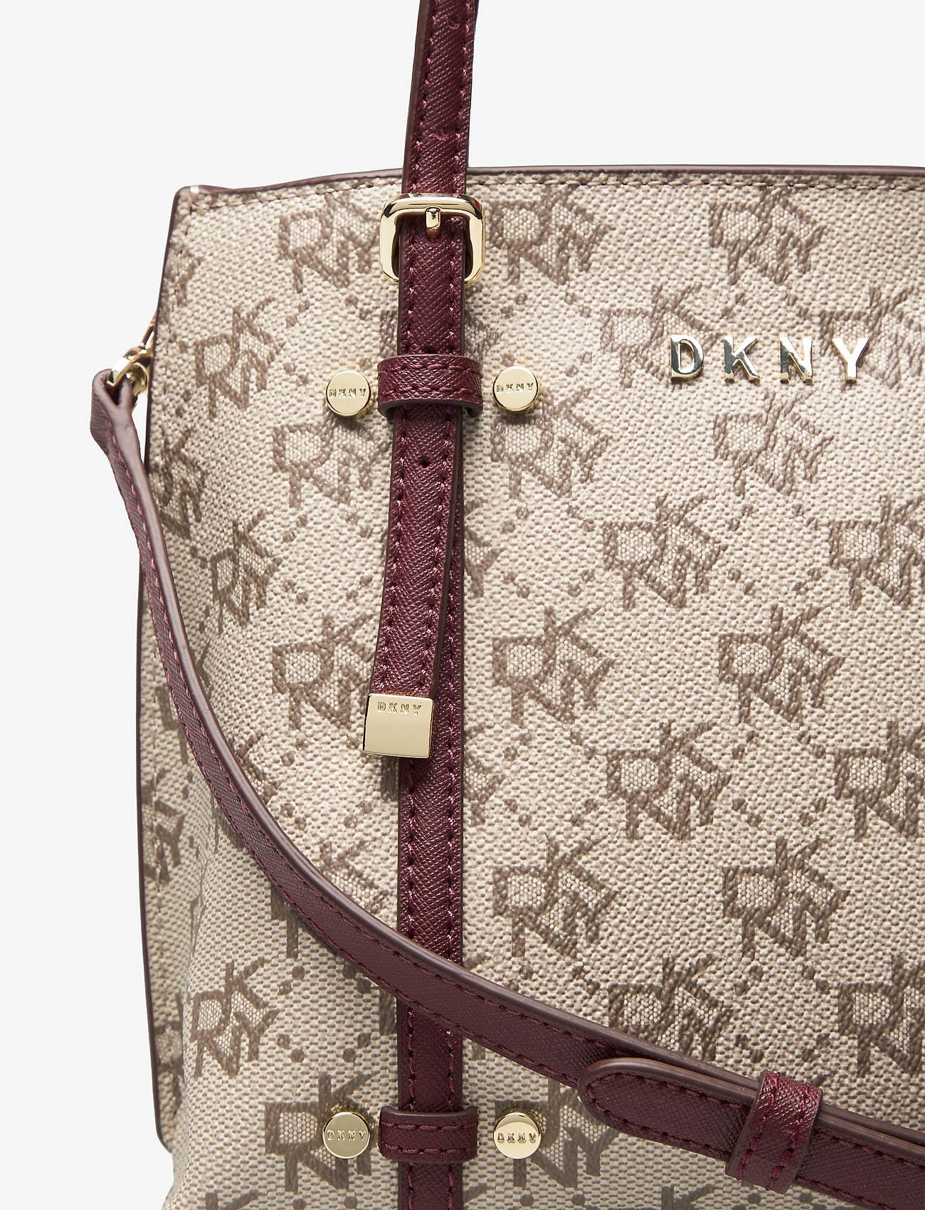 DKNY Bags - BO MINI CROSSBODY - qs3 - khk/agd wine - 3