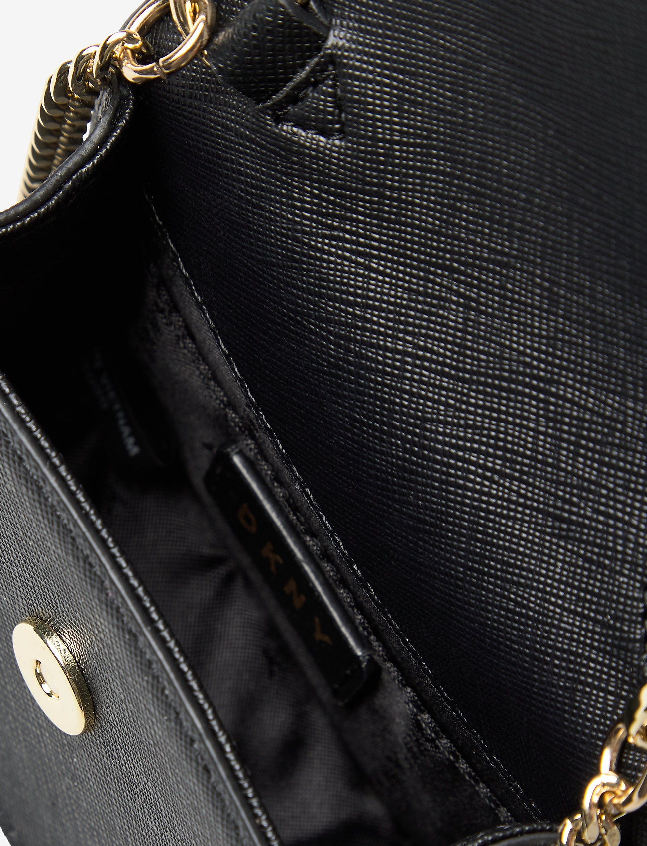 DKNY Bags - GIFTING MINI FLAP CB - blk/gold - 3