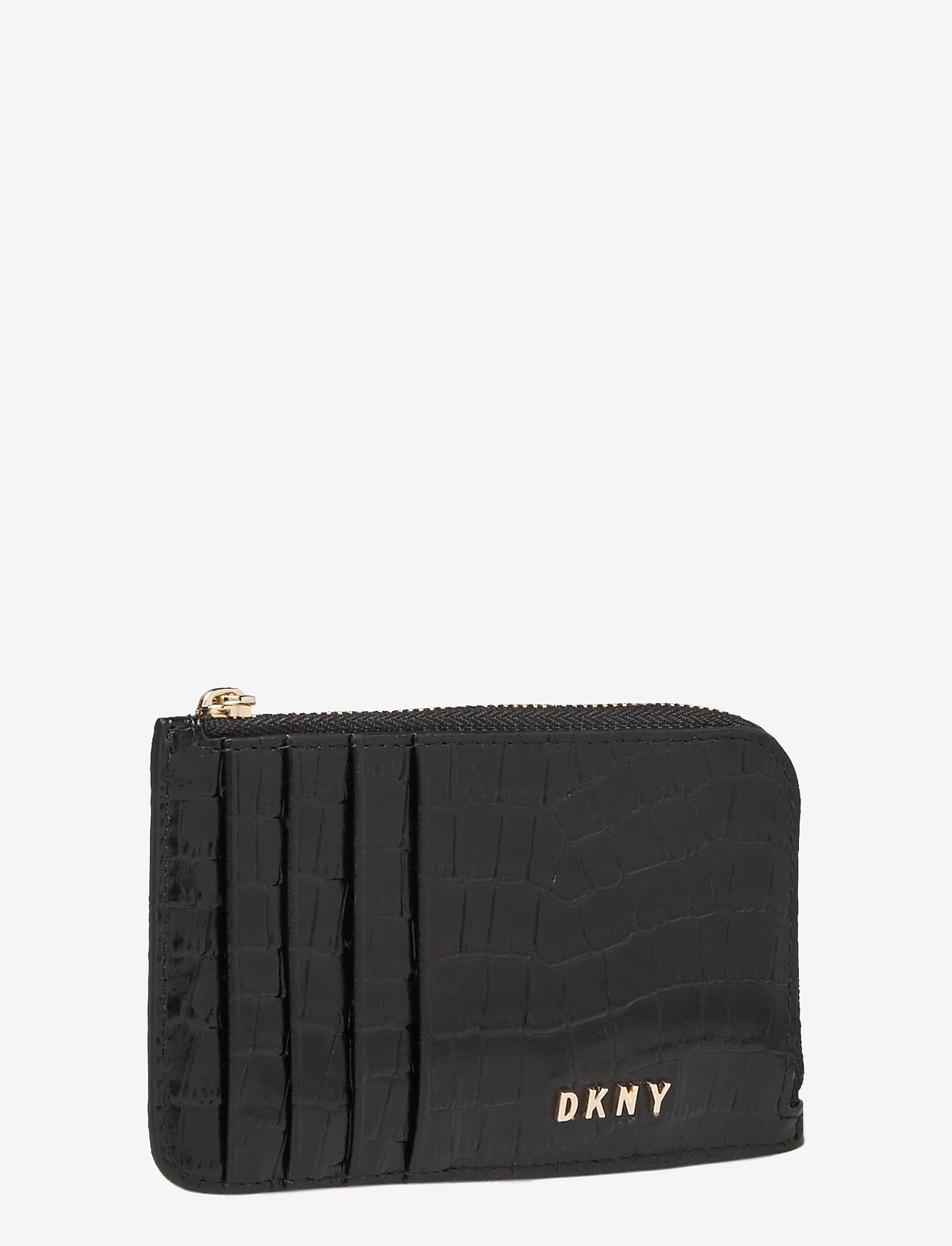 DKNY Bags - CREDIT CARD CASE - bgd - blk/gold - 2