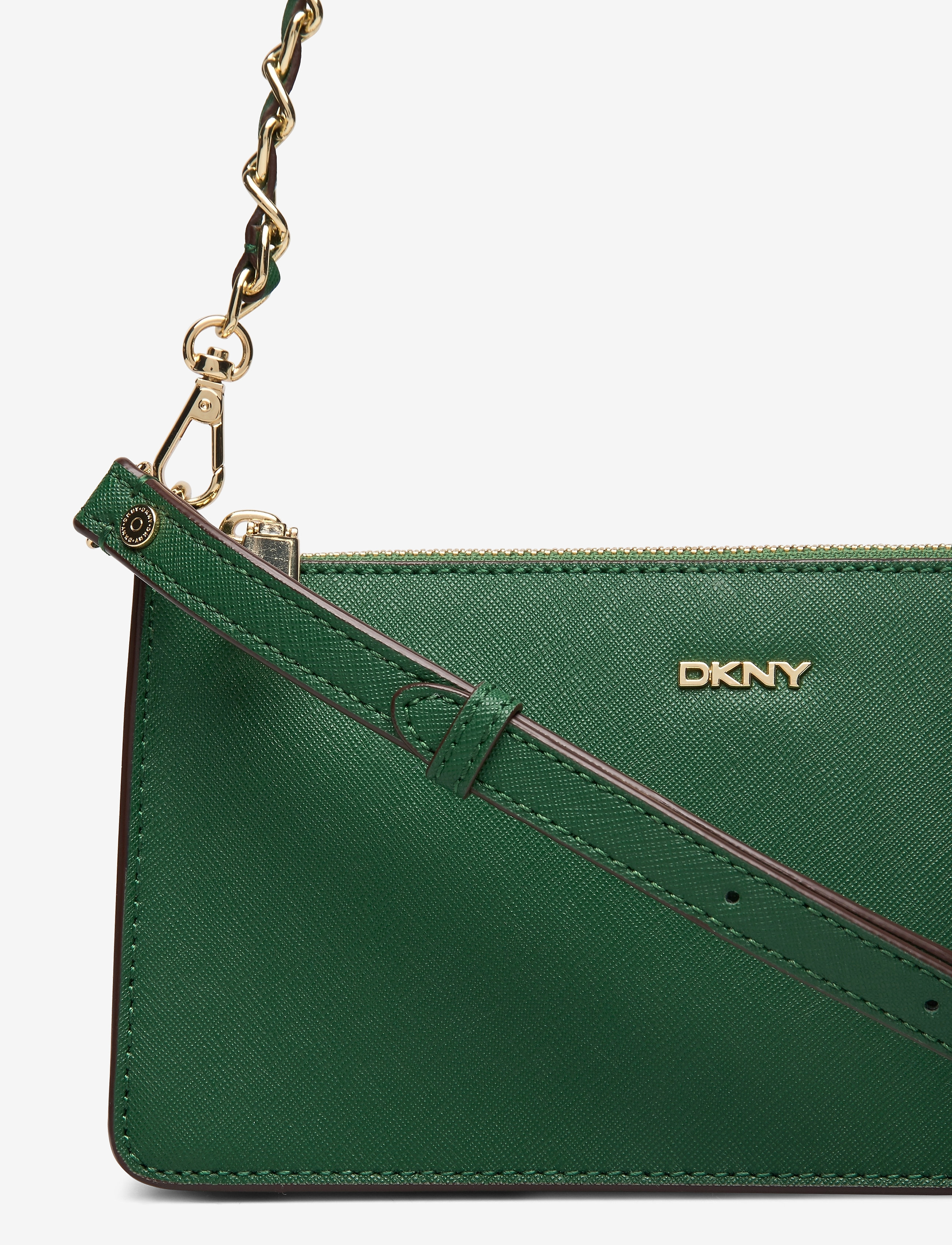 DKNY Bags - SM CROSSBODY W/DET C - dark green - 3
